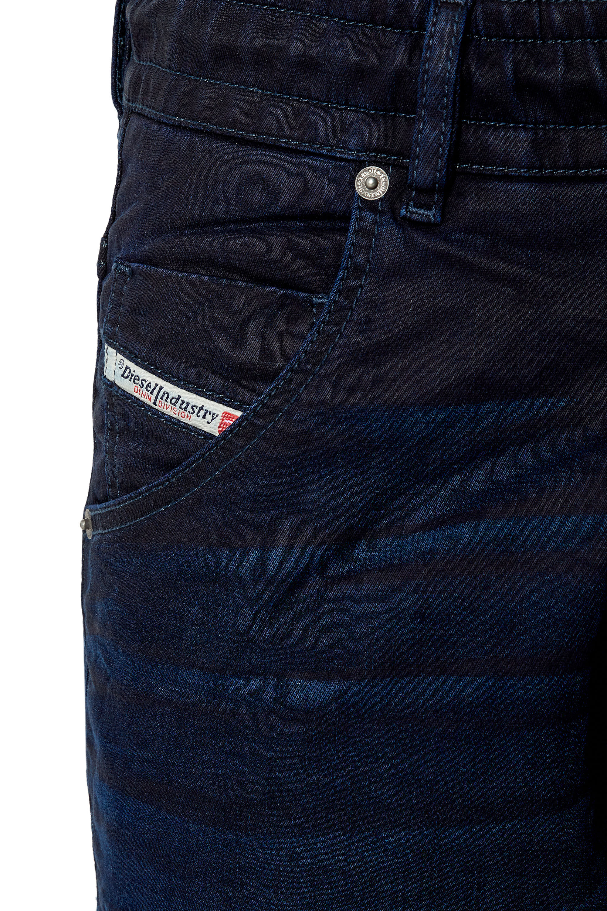Diesel - D-KROOSHORT-Z JOGGJEANS, Dark Blue - Image 5