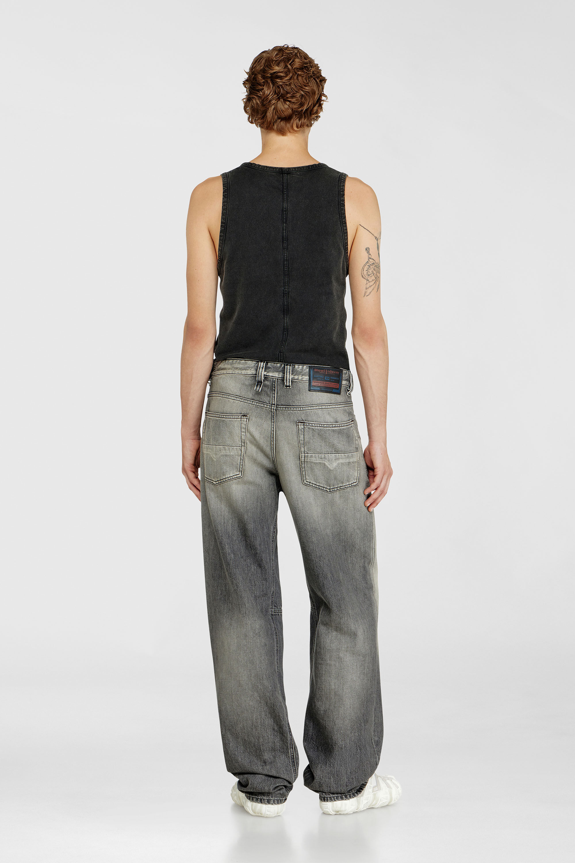 Diesel - Man's Relaxed Jeans 2001 D-Macro 09P56, Grey - 3