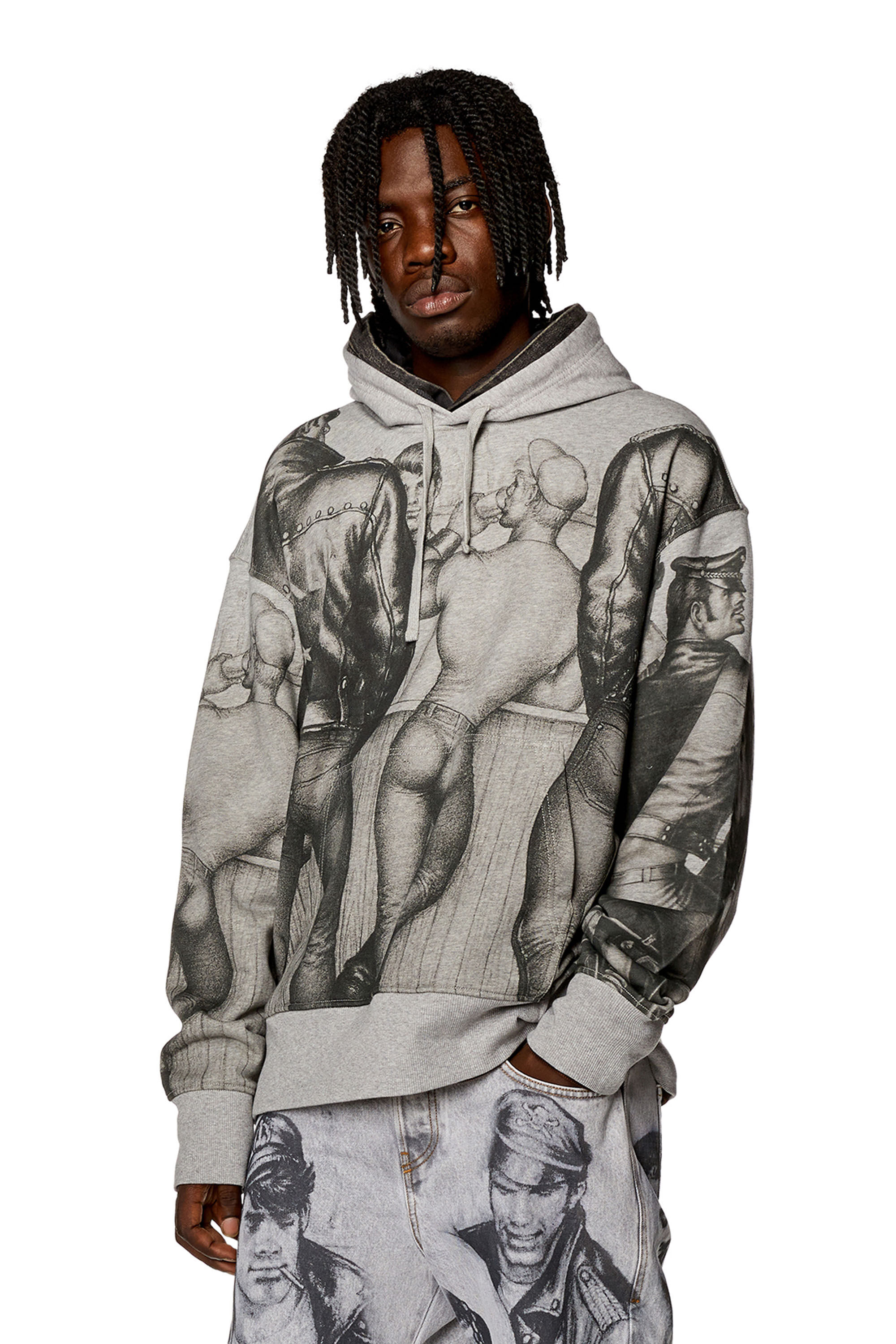 Diesel - PR-S-MACS-HOOD, Grey - Image 3