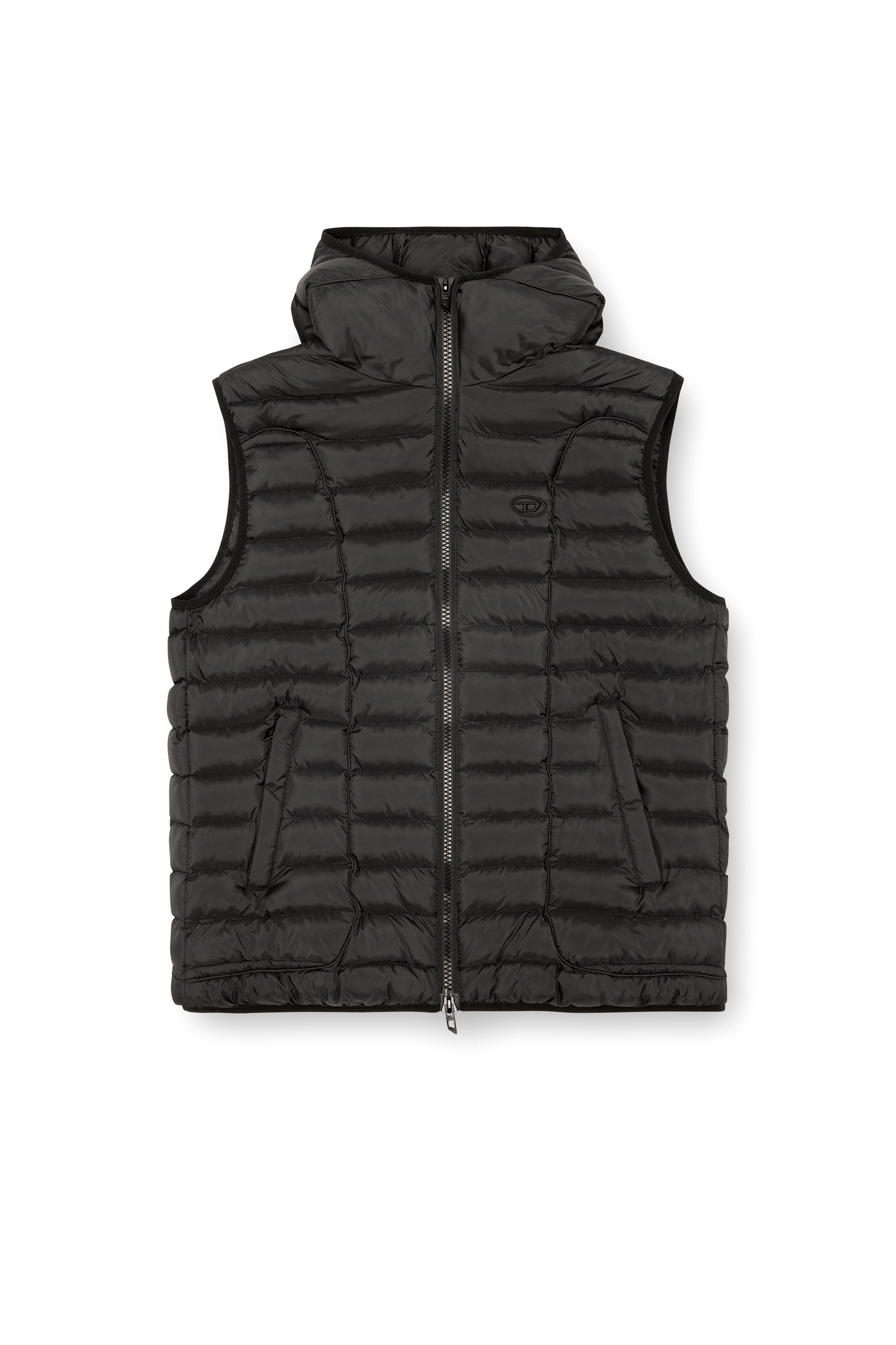 ジャケット・アウター DIESEL Corduroy Sidezip Puffer Vest ジャケット・アウター DIESEL Corduroy Sidezip Puffer Vest