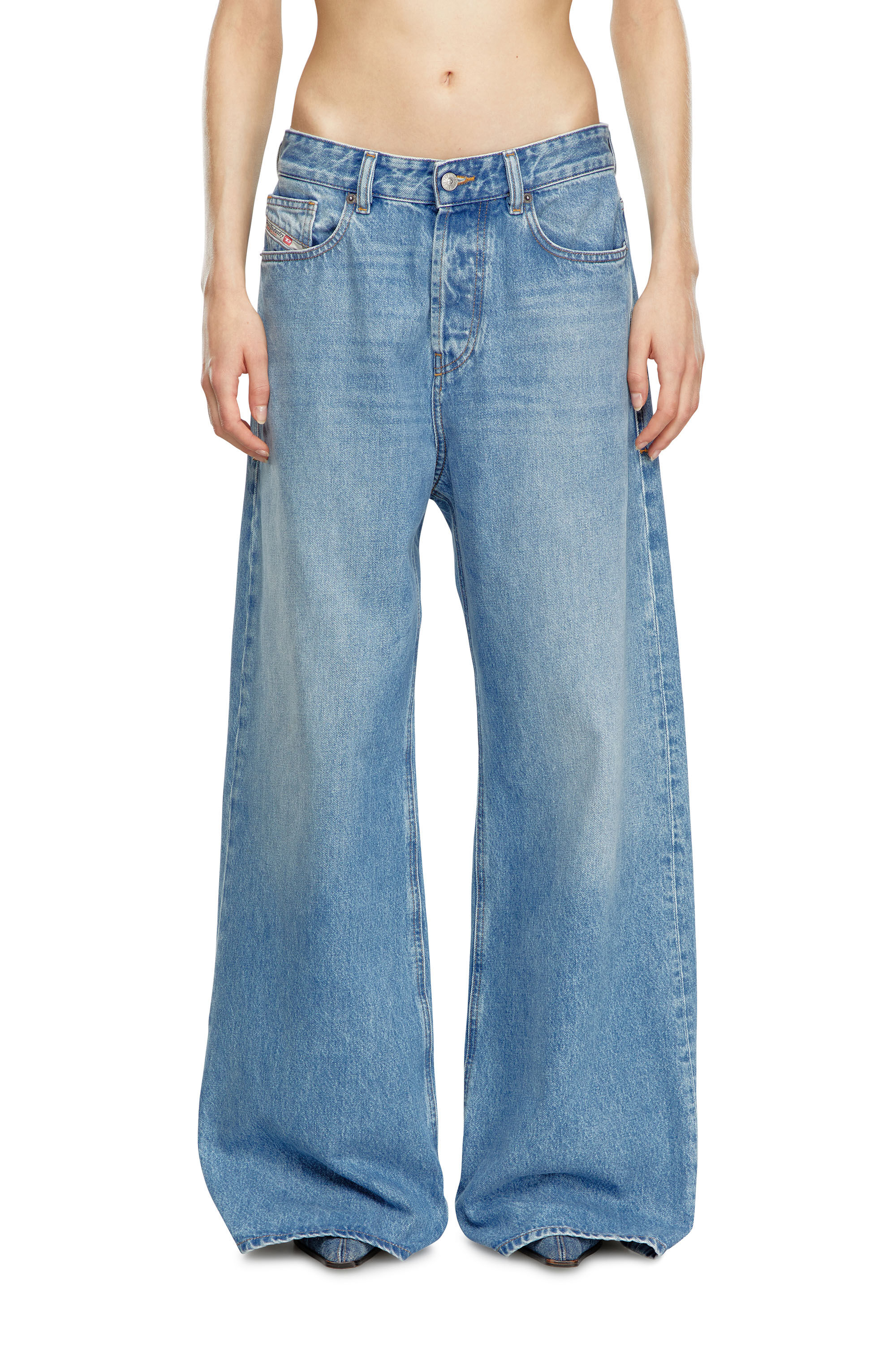 Women's Relaxed Jeans | Light blue | Diesel 1996 D-Sire Women's Relaxed Jeans | Light blue | Diesel 1996 D-Sire