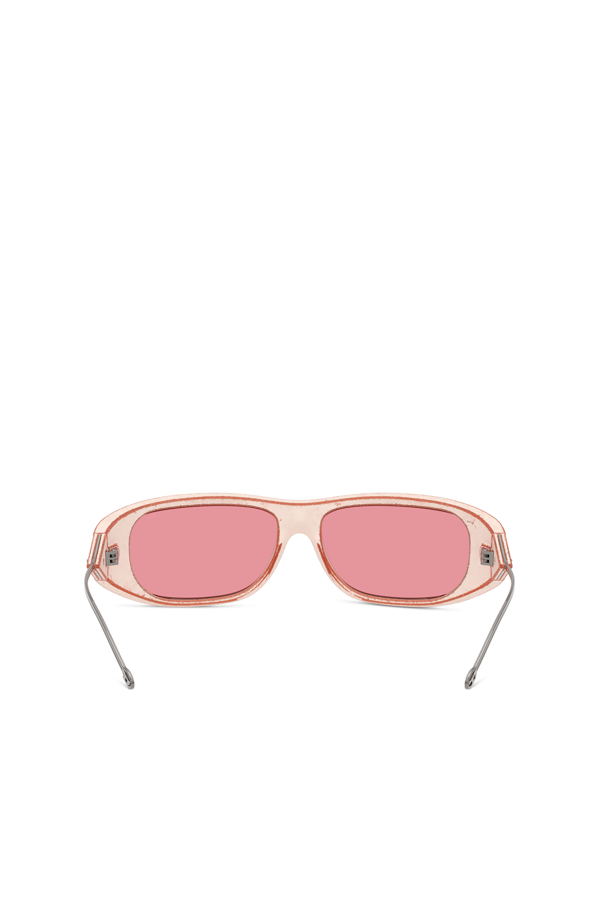 Diesel - 0DL3001, Unisex's Wraparound style sunglasses in Pink - 3