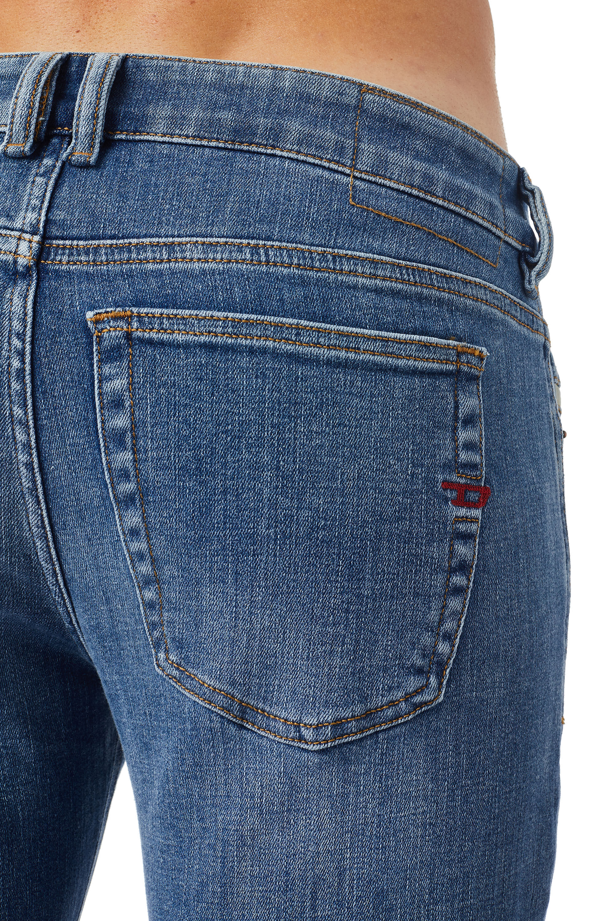 1979 SLEENKER Man Skinny medium blue Jeans Diesel