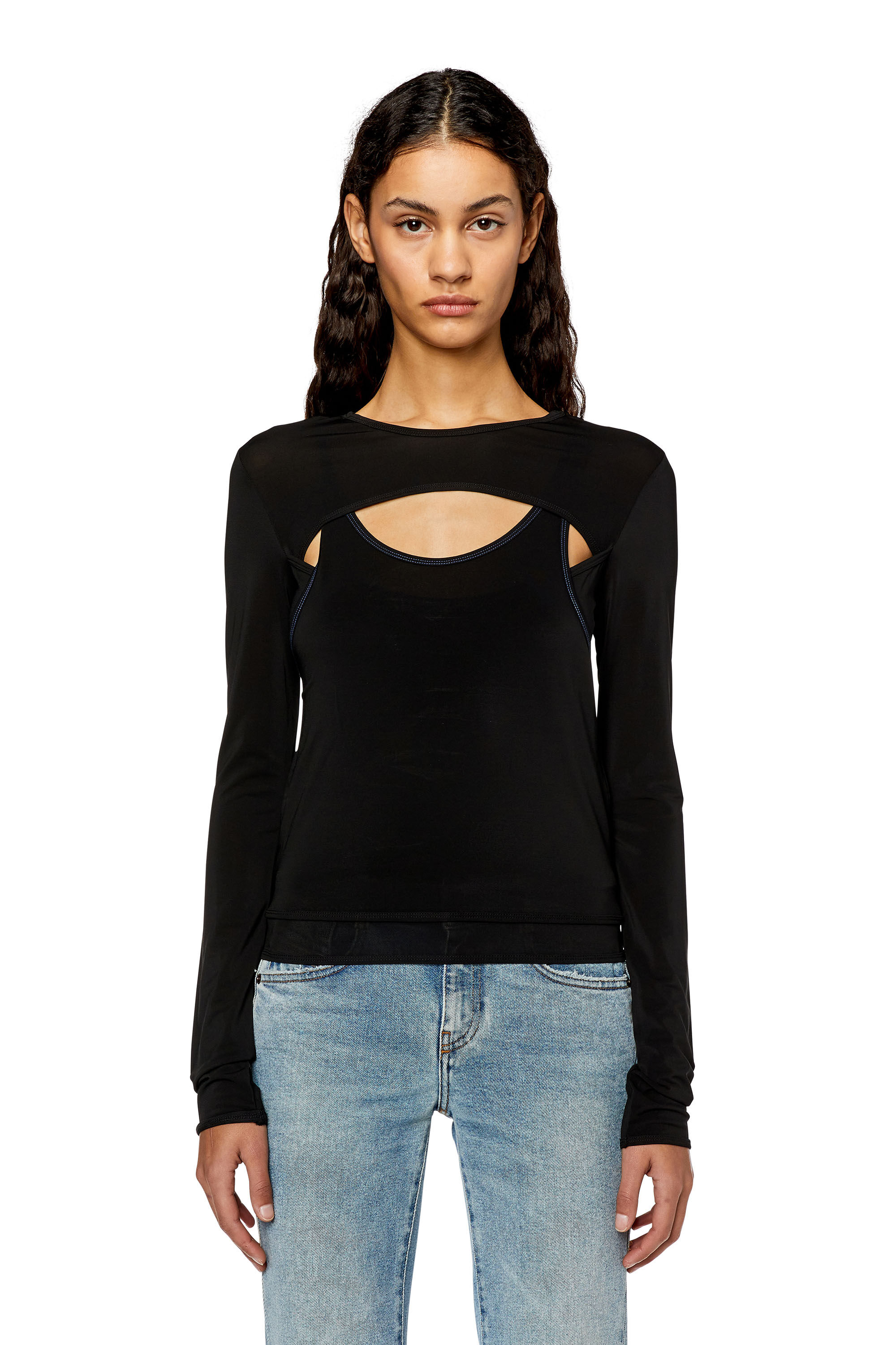 Diesel - T-OLAY, Black - Image 3