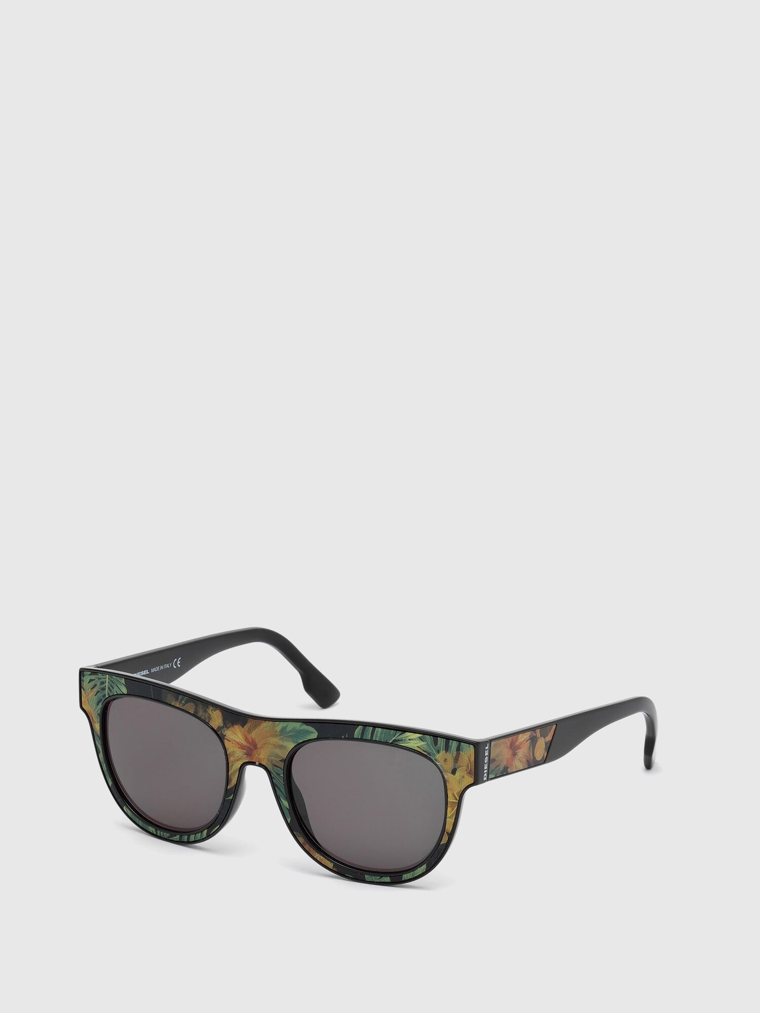 Diesel - DM0160, Unisex's Innovative eyewear with kinetic effects in Black/Orange - 4