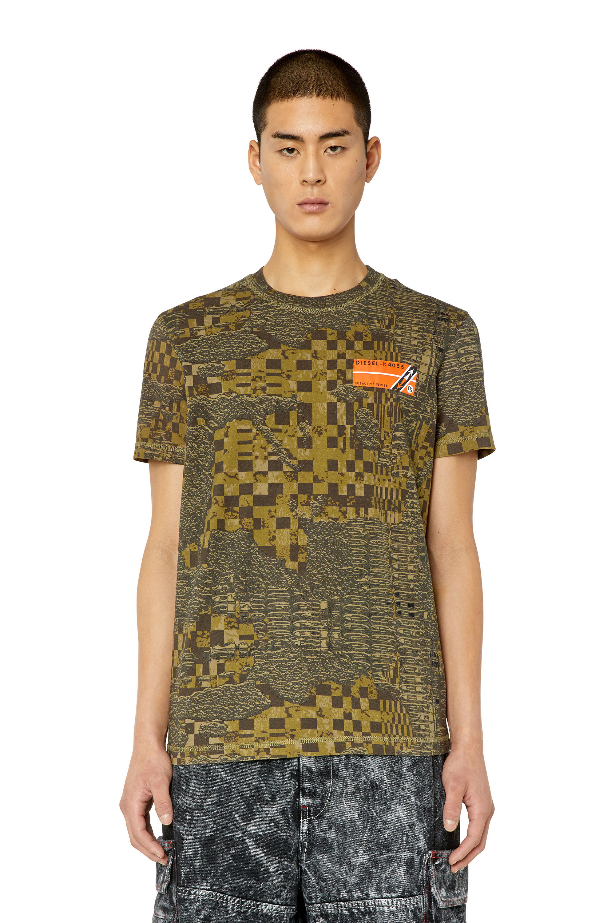 Diesel - T-DIEGOR-G1, Olive Green - Image 3