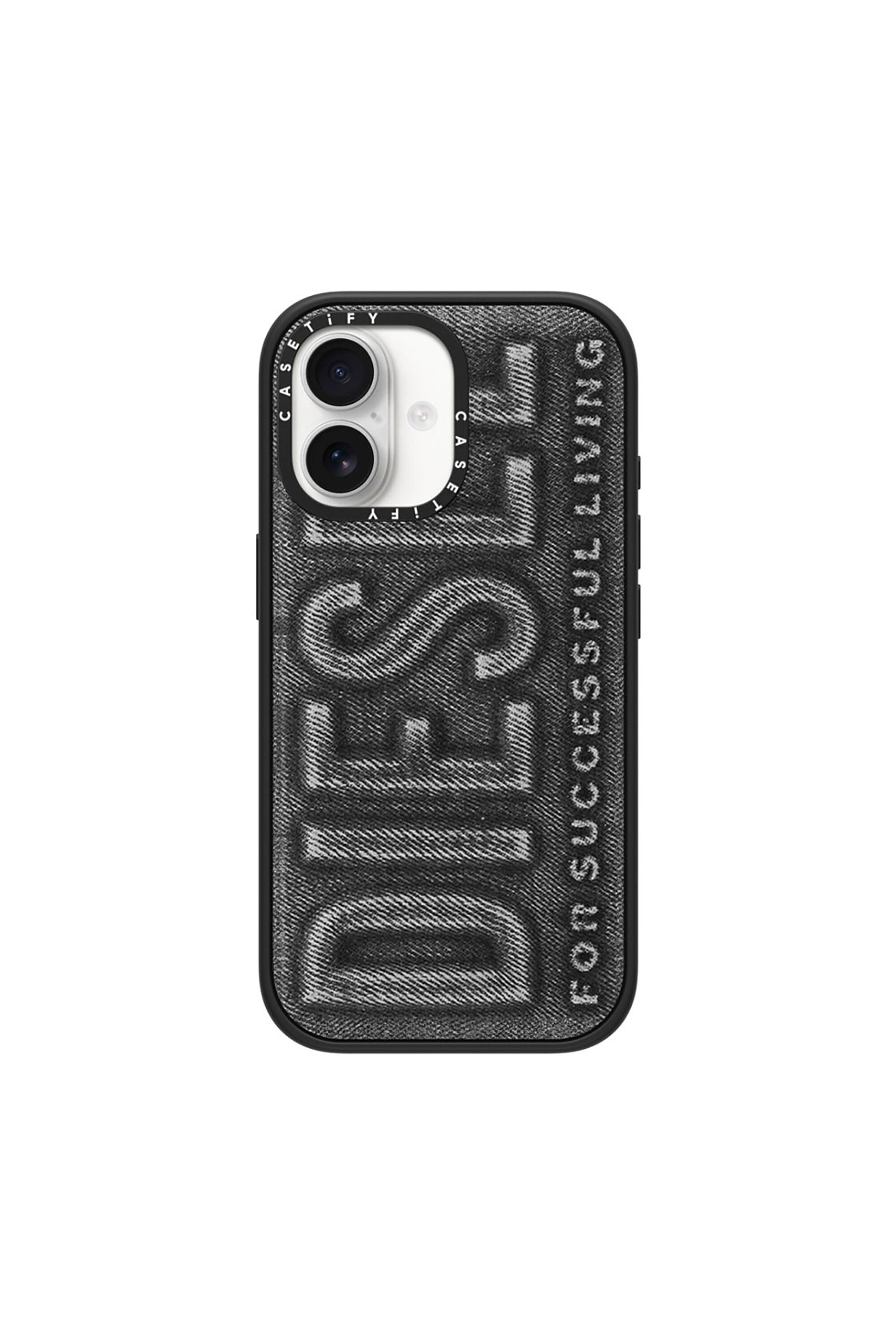 Women's Biscotto impact case for iPhone 17 | Black | Diesel
