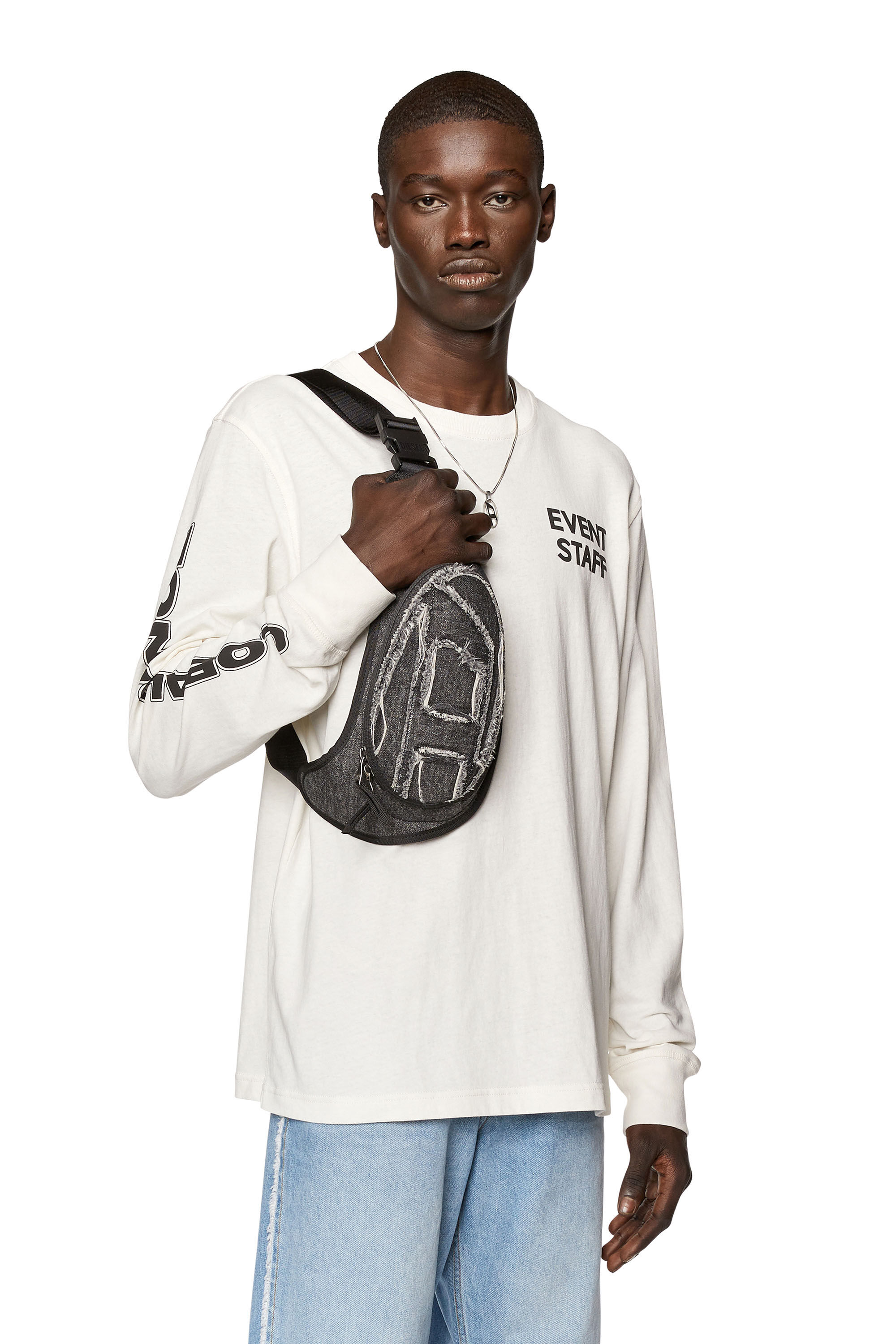 Diesel - T-JUST-LS-L3, White - Image 3