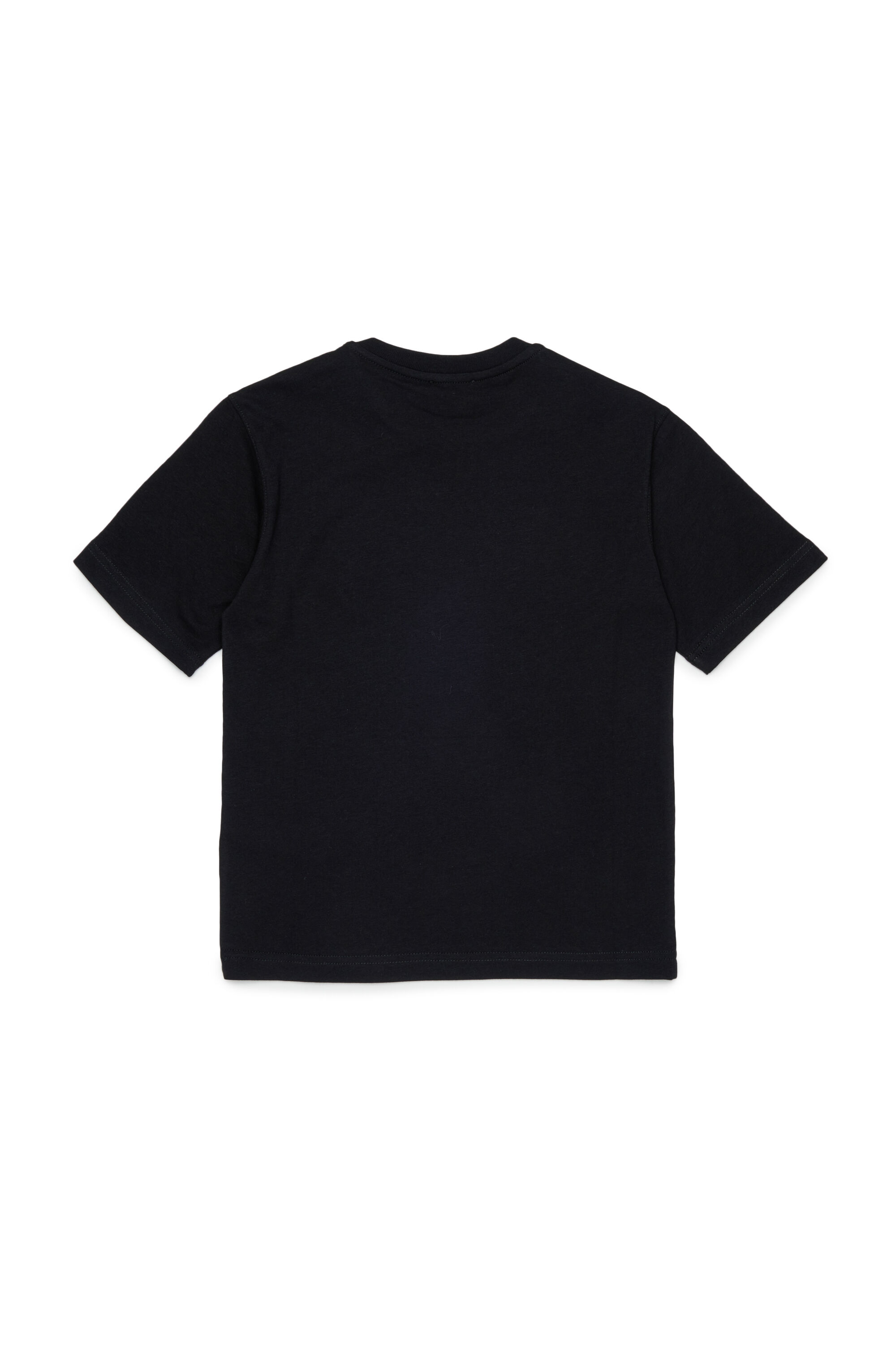 Diesel - TFOR OVER, Man's Cotton T-shirt with photo print in Black - 2