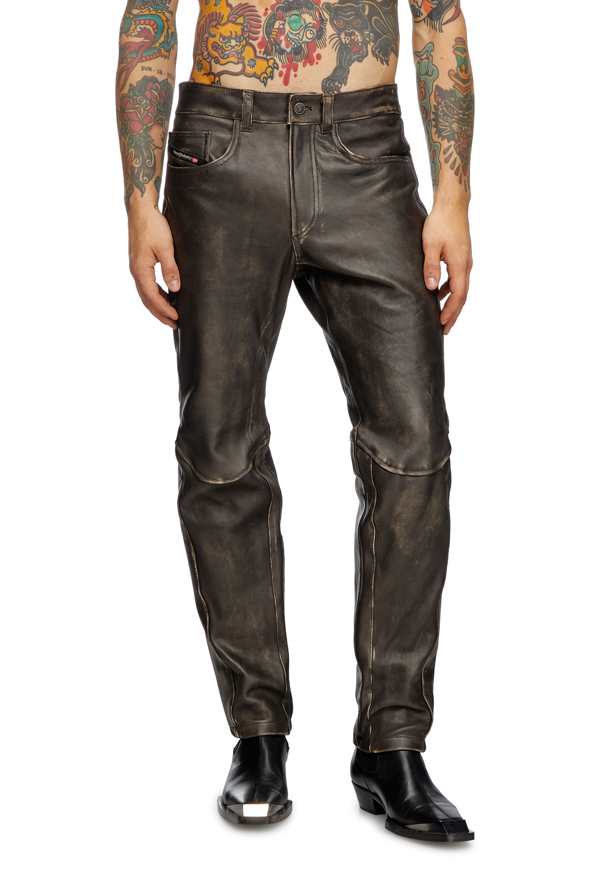 Vintage leather pants mens outlet
