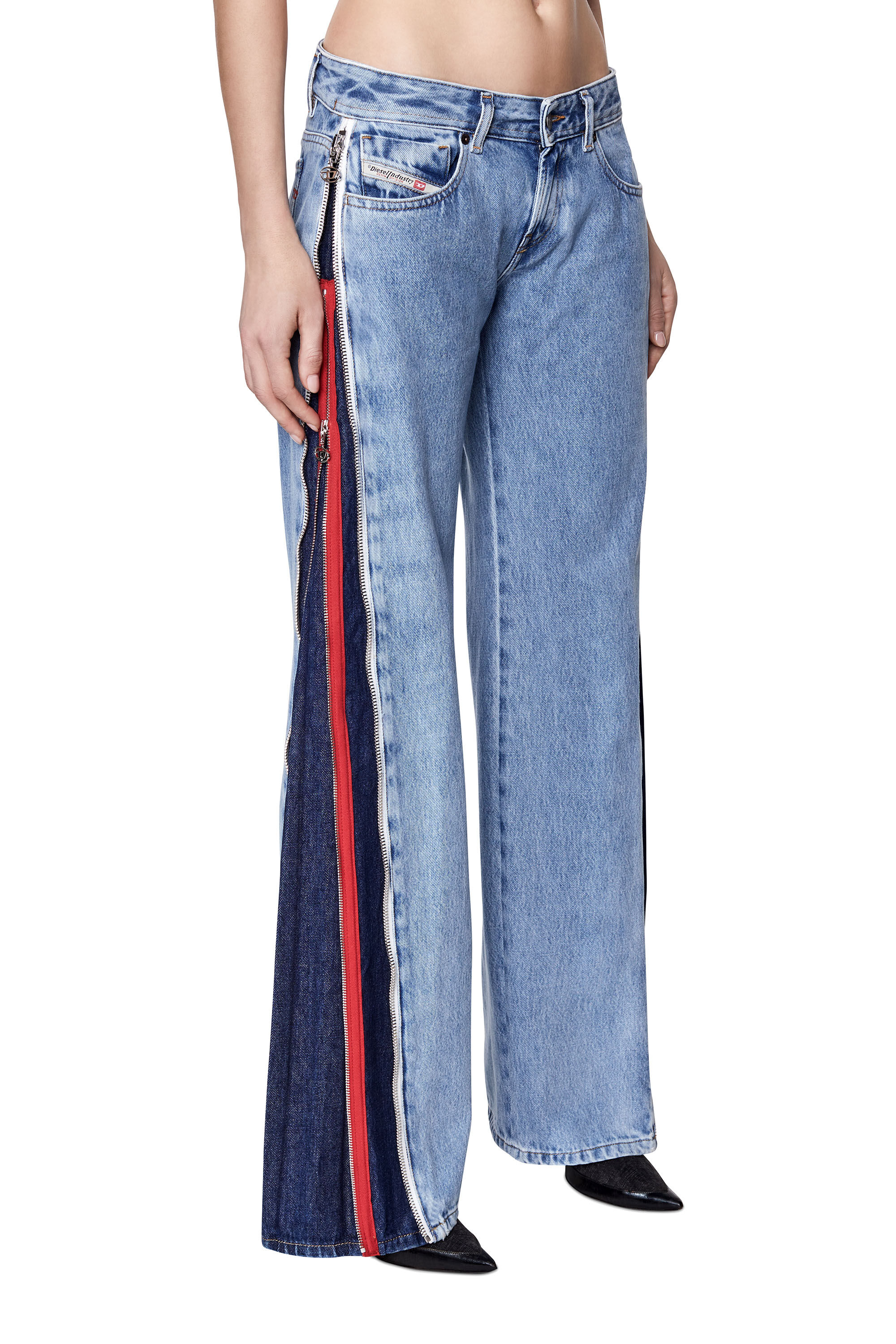 Diesel - 2002 09D17 Straight Jeans, Light Blue - Image 5