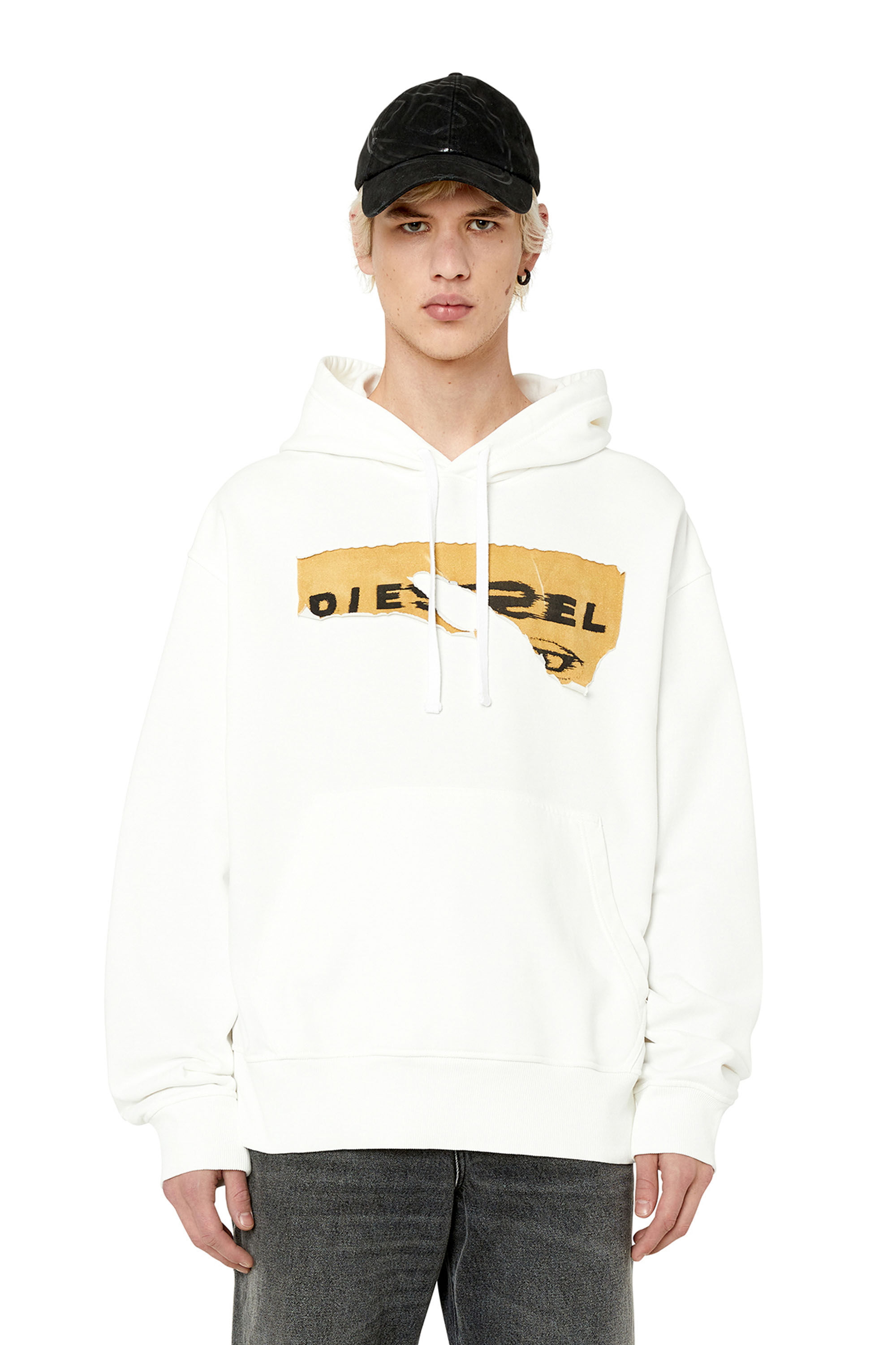 Diesel - S-MACS-HOOD-POFF, White - Image 3