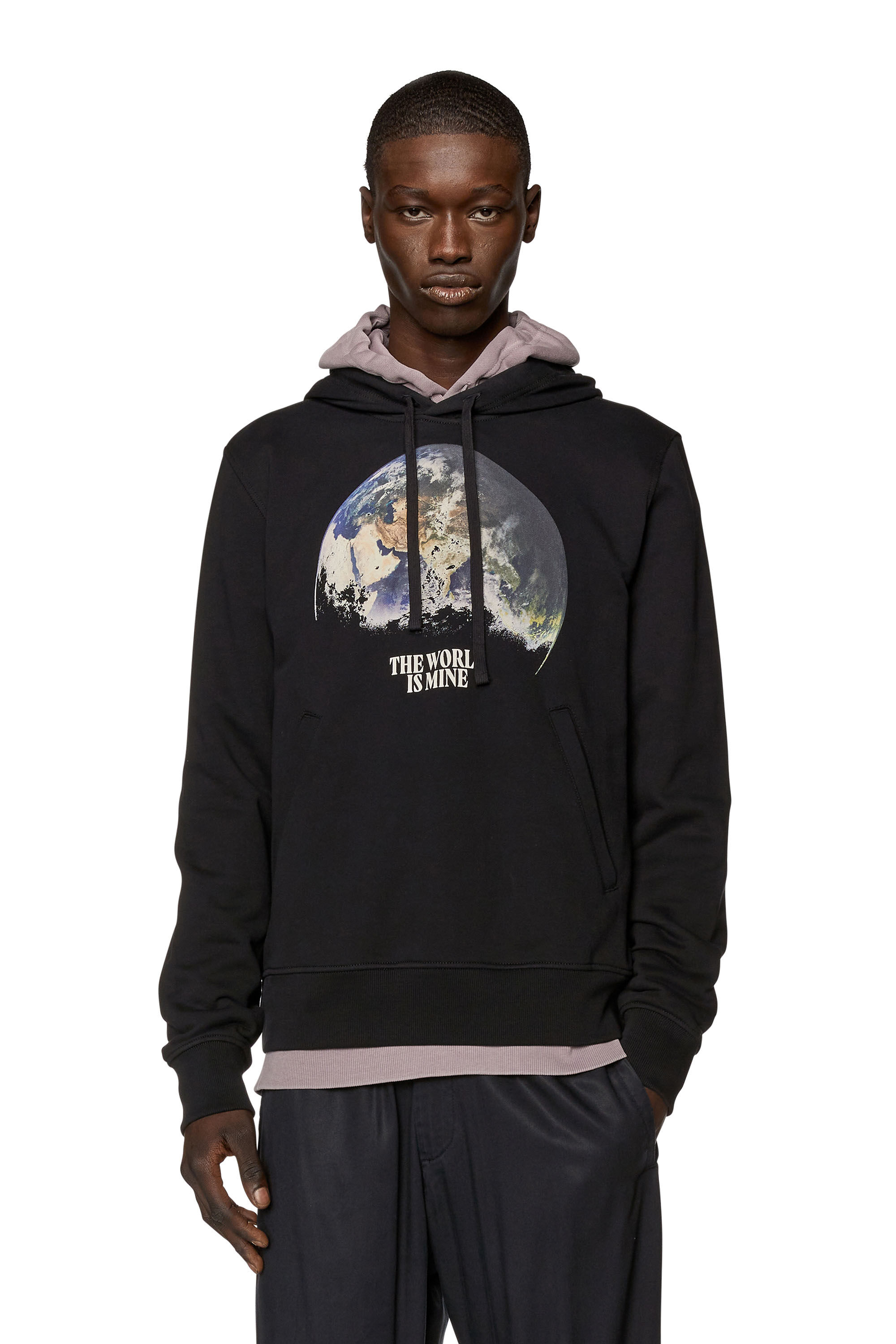 Diesel - S-GINN-WELT-HOOD, Black - Image 3
