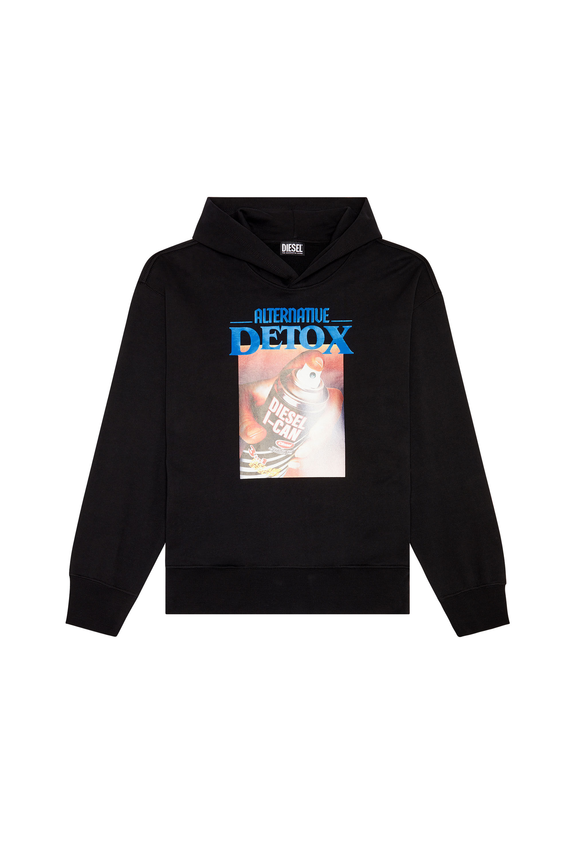 Diesel - S-MACSOUT-HOOD, Black - Image 5