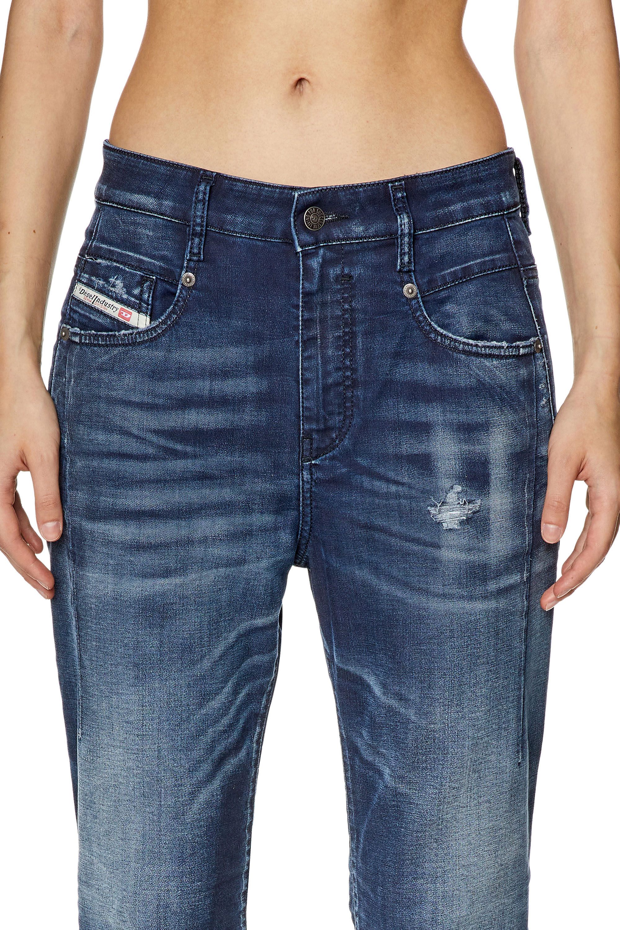 Diesel - Boyfriend Fayza JoggJeans® 068FQ, Dark Blue - Image 5