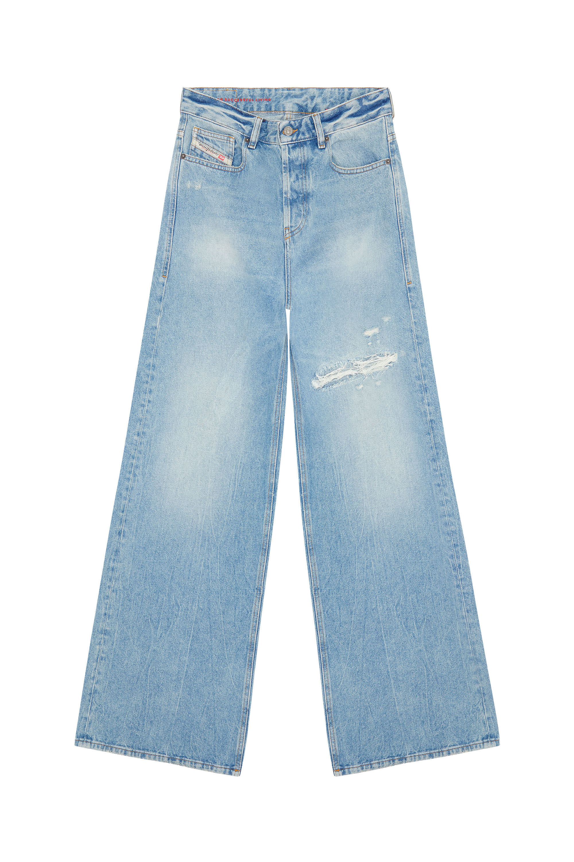 Diesel - 1996 D-Sire 09E25 Straight Jeans, Light Blue - Image 2