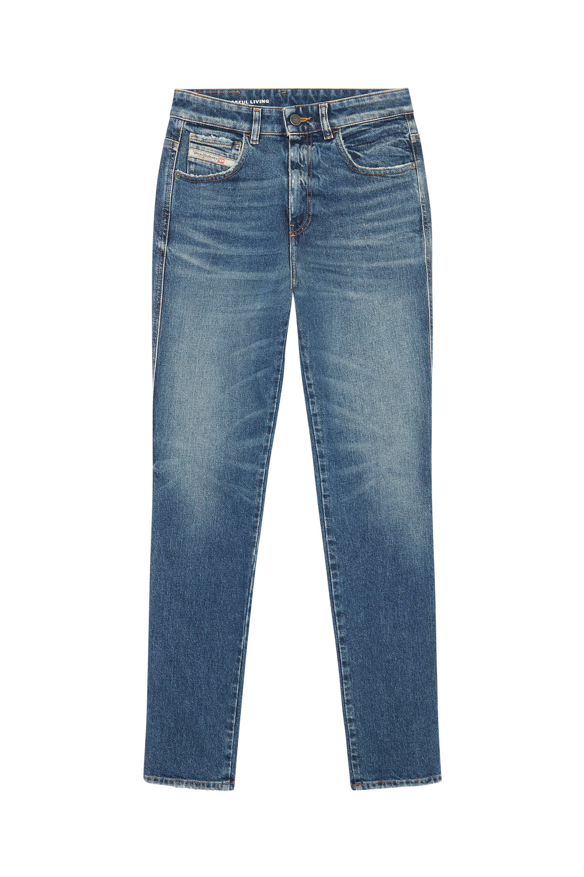 Diesel - 1994 007L1 Straight Jeans, Medium blue - Image 2