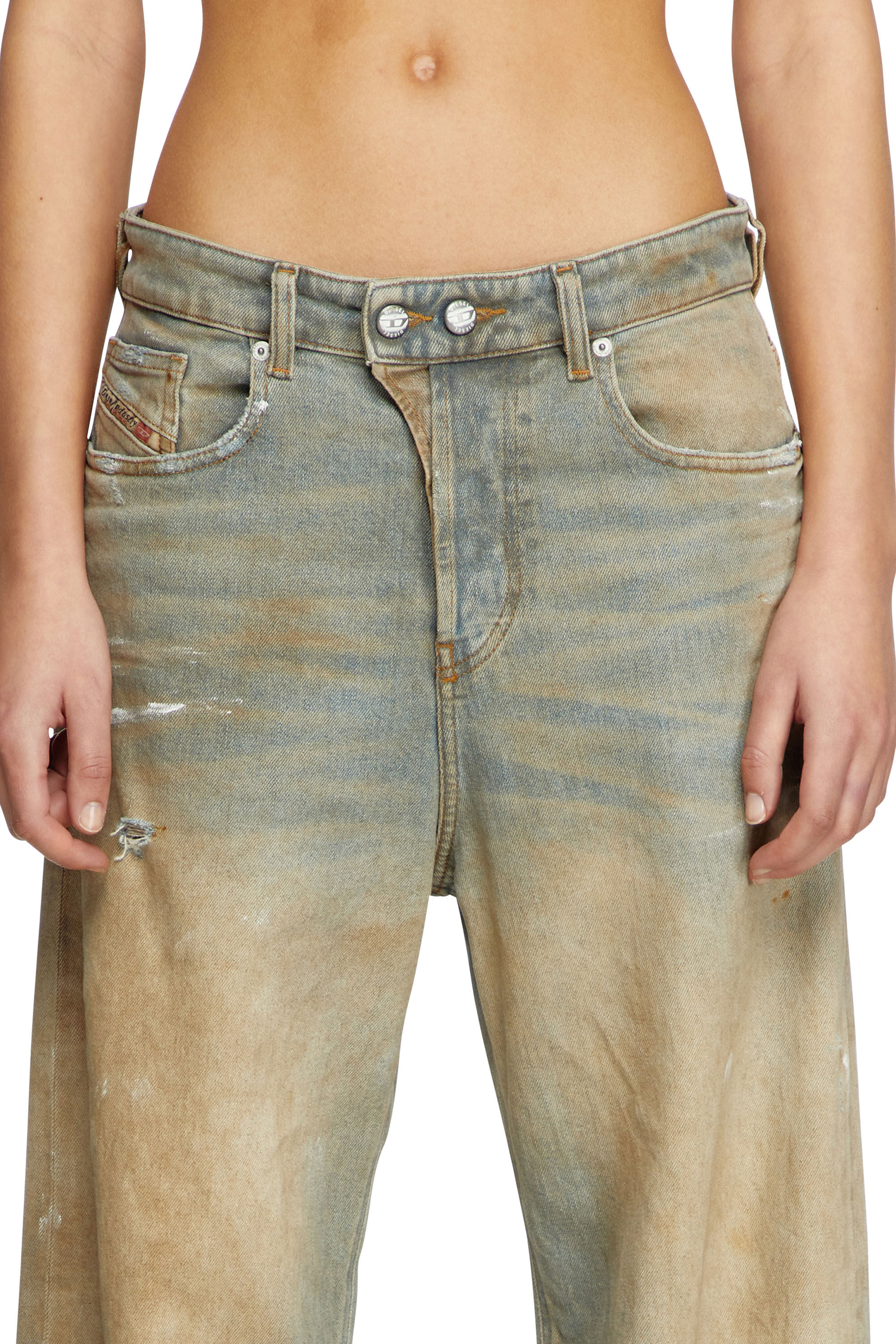 DIESEL | 1996 D-SIRE L.32 DENIM JEANS (007Z4) デニムジーンズ Women's Relaxed Jeans | Light Blue | Diesel 1996 D-Sire