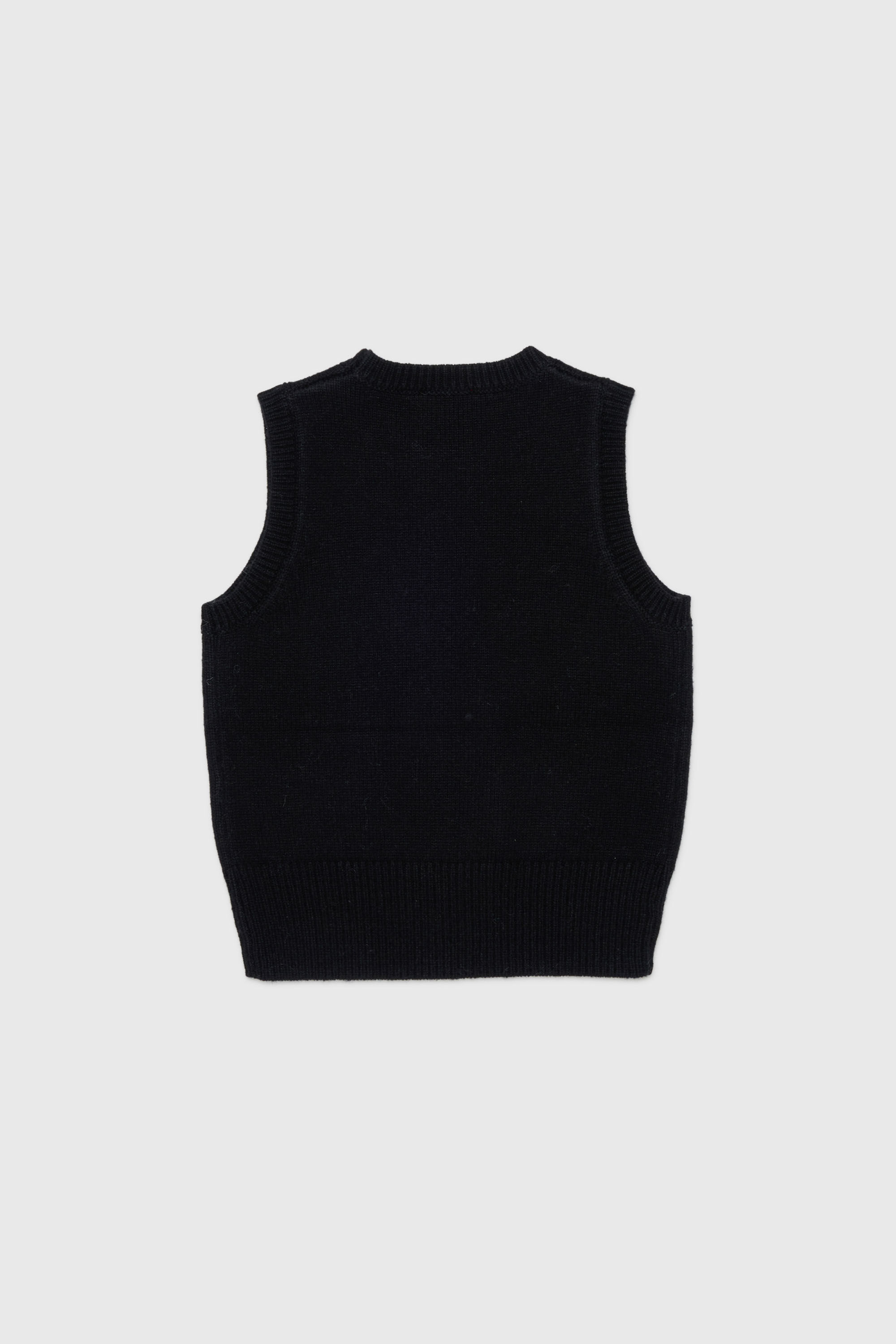 Diesel - KIMKY, Woman's Cashmere-enriched knit vest in Black - 2