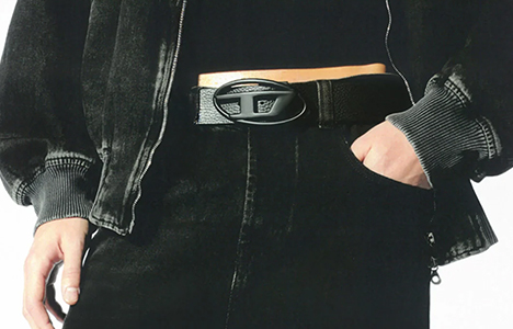 楽天市場】【新品】ディーゼル ベルト ブラック DIESEL B-STATE