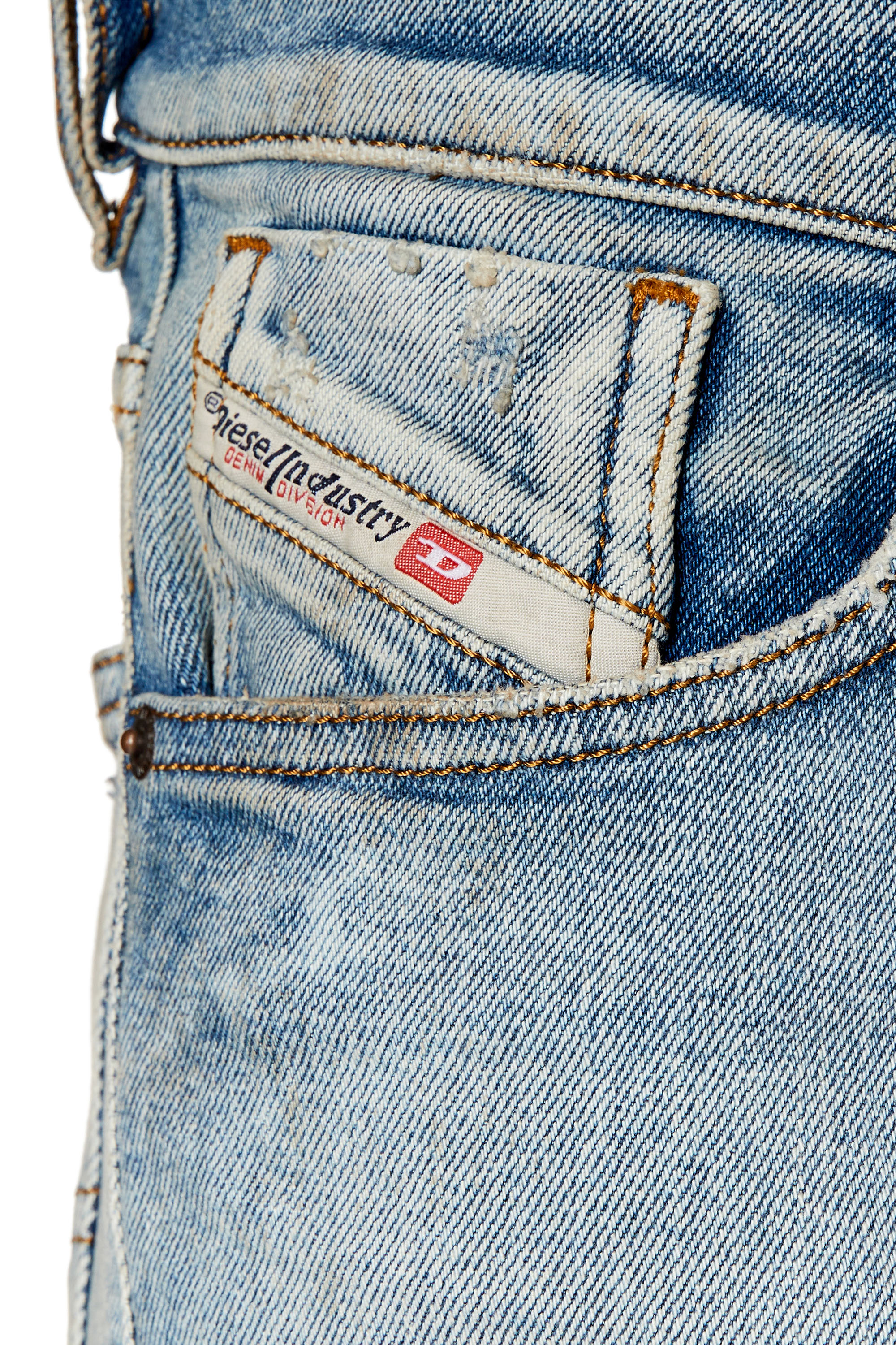 Diesel - Straight Jeans 1995 D-Sark 09E84, Light Blue - Image 4