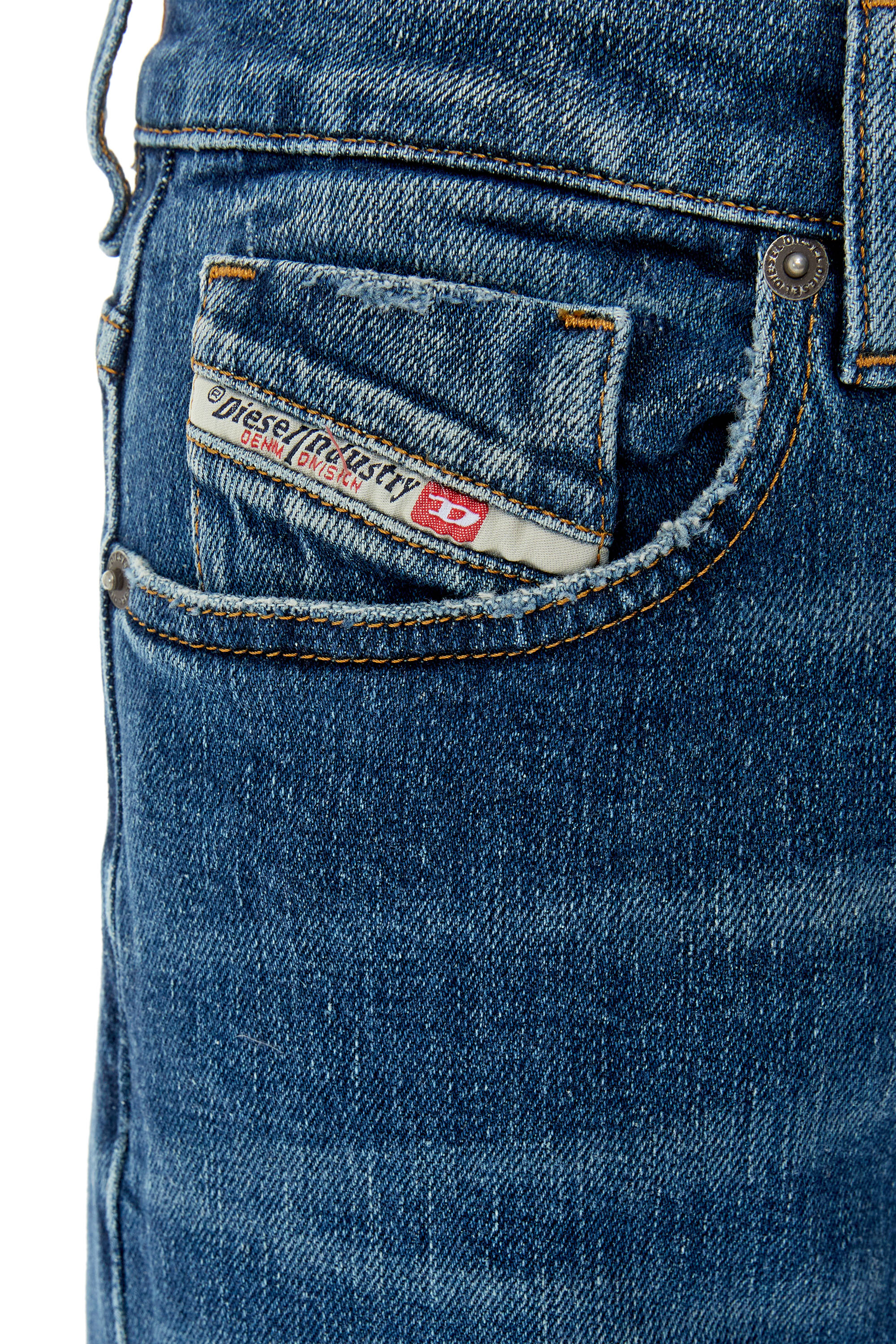 Diesel - 1978 D-Akemi 007L1 Bootcut and Flare Jeans, Medium blue - Image 3