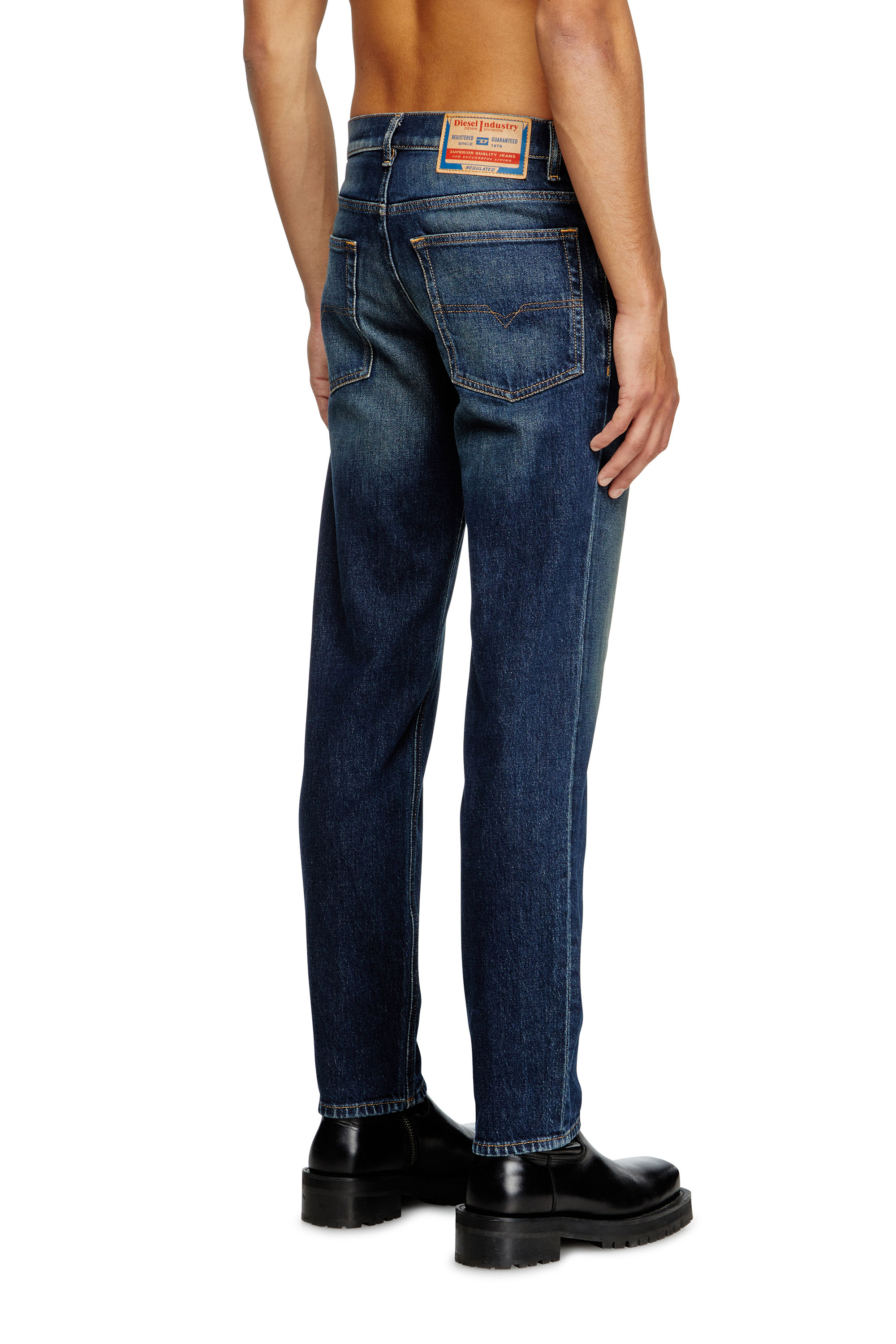 Diesel - Man's Regular Jeans 2023 D-Finitive 09M10, Dark Blue - 4