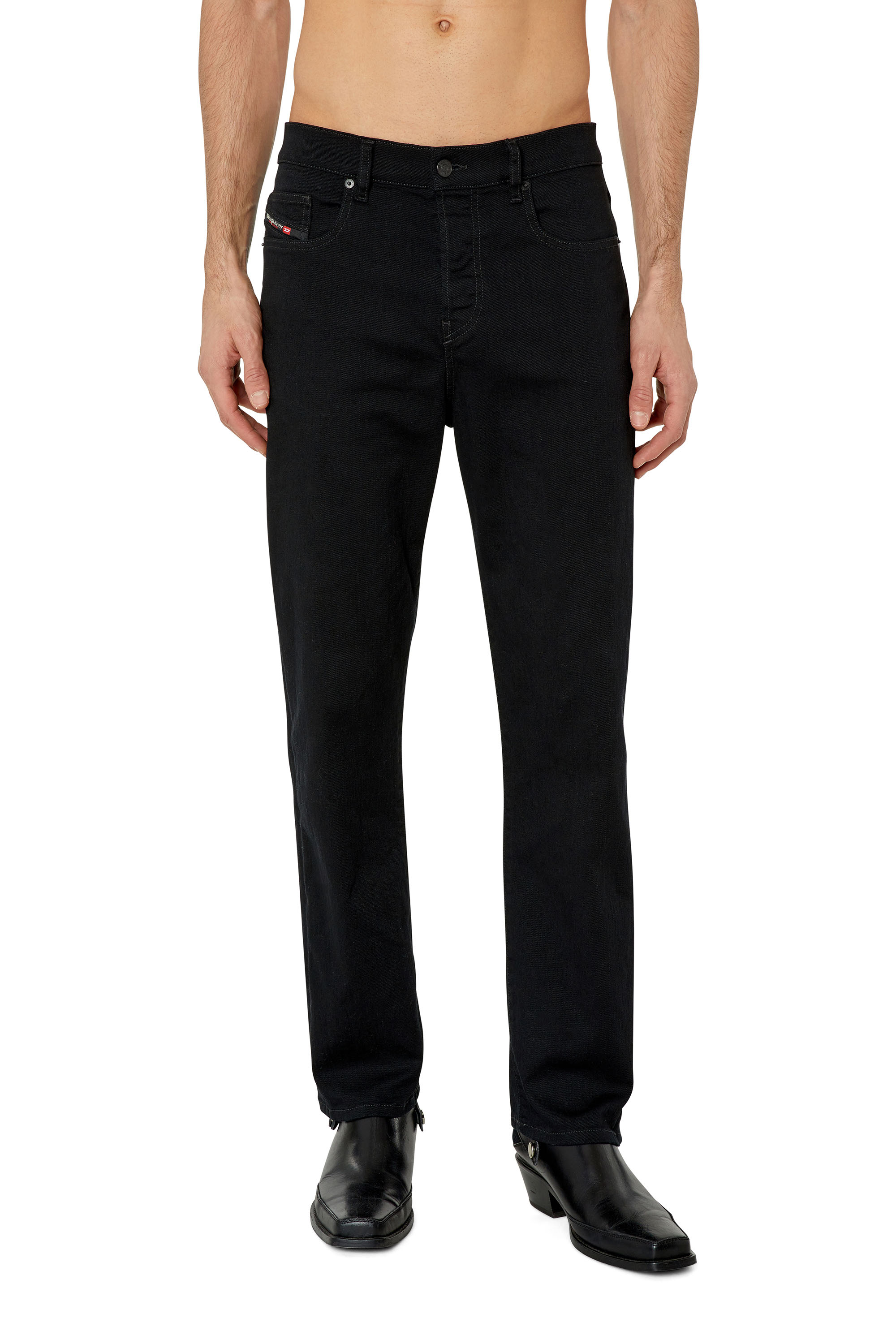 Diesel - Straight Jeans 2020 D-Viker 069YP, Black/Dark grey - Image 2