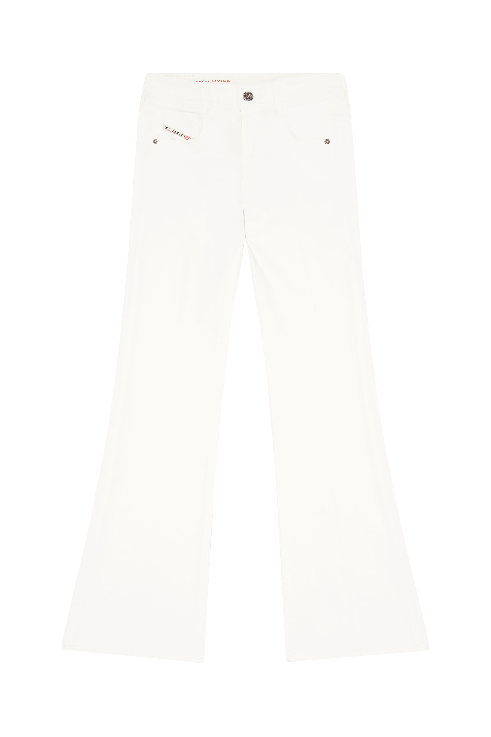 Diesel - Bootcut and Flare Jeans 1969 D-Ebbey 09D63, White - Image 3