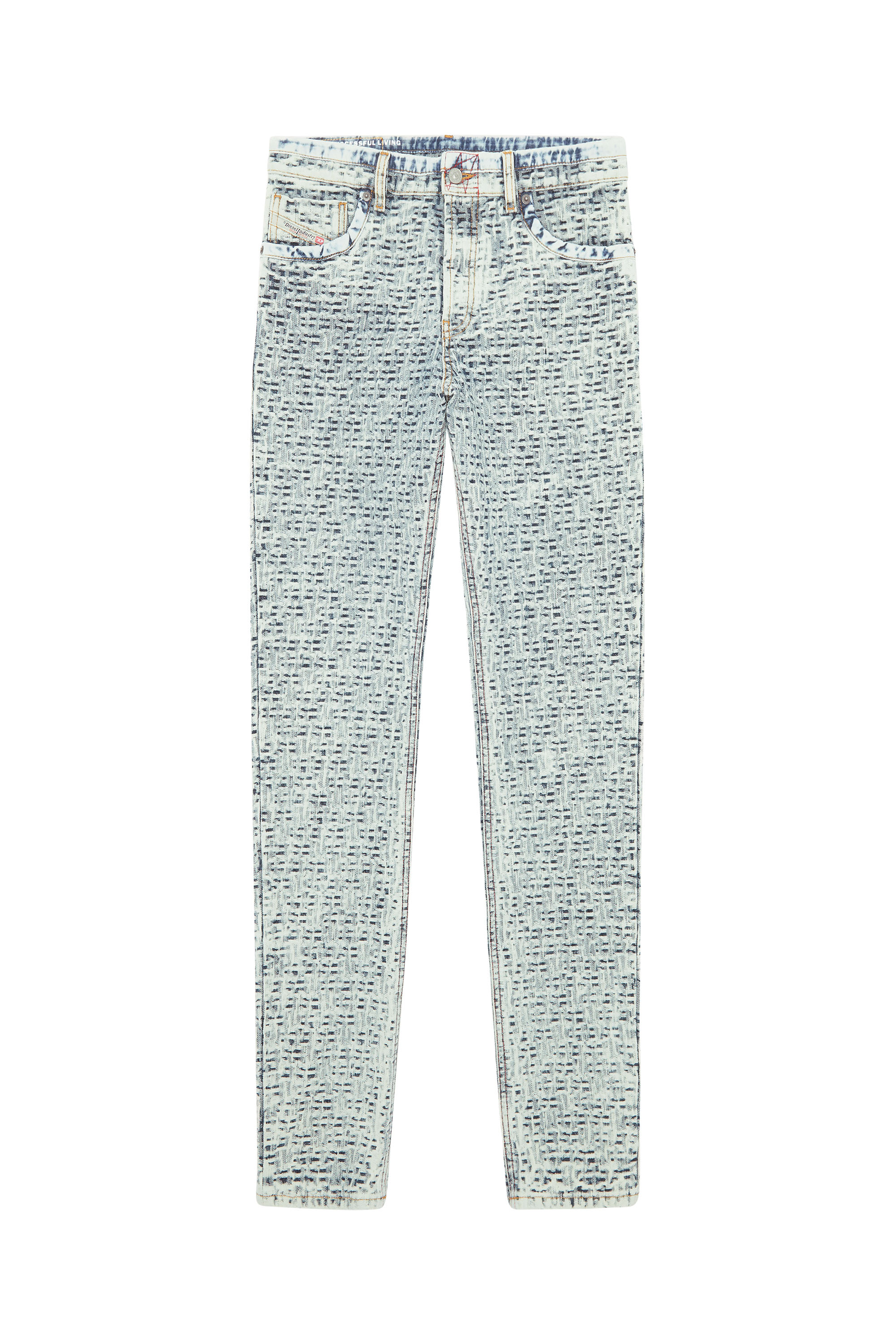 Diesel - 1995 D-Sark 0EMAA Straight Jeans, Light Blue - Image 5