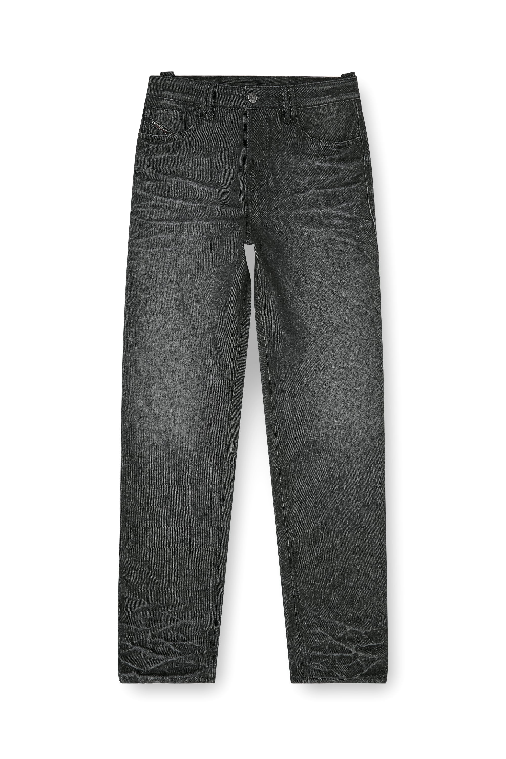 Diesel - Man's Regular Jeans 1991 D-Voeed 09R39, Black/Dark grey - 3