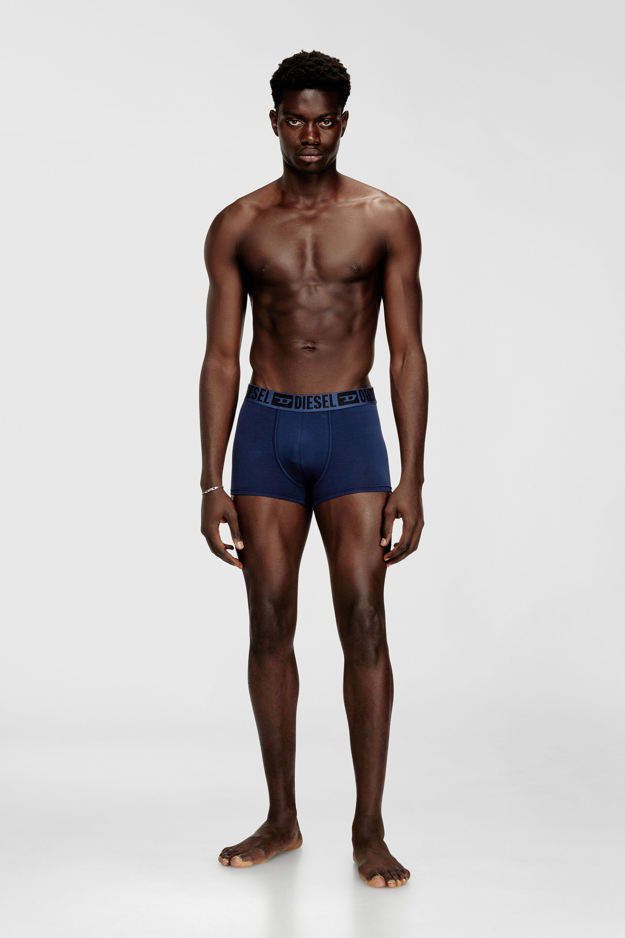 Three-pack of stretch cotton boxer briefs with tonal waistband