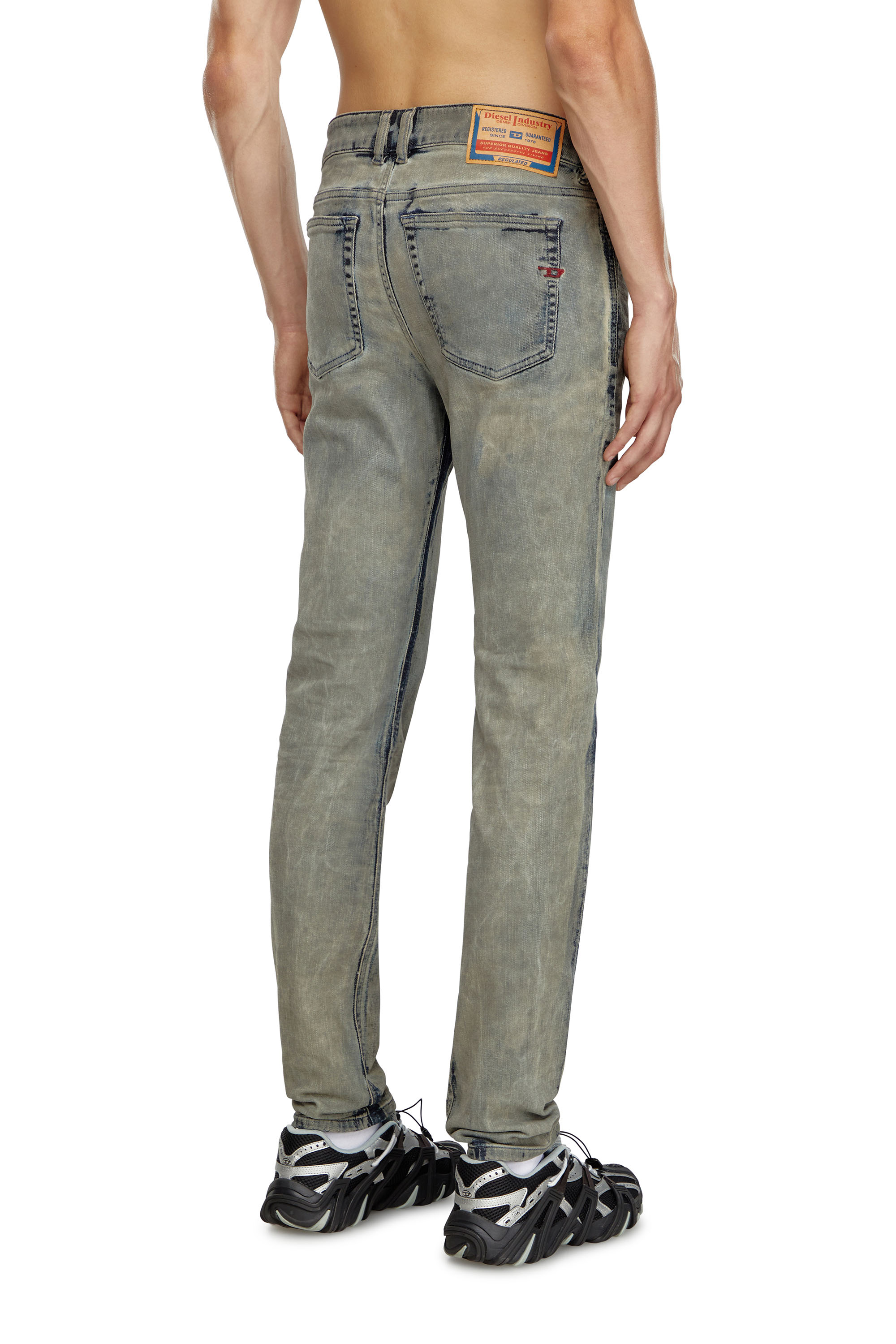 Diesel - Man's Skinny Jeans 1979 Sleenker 068ND, Dark Blue - 4