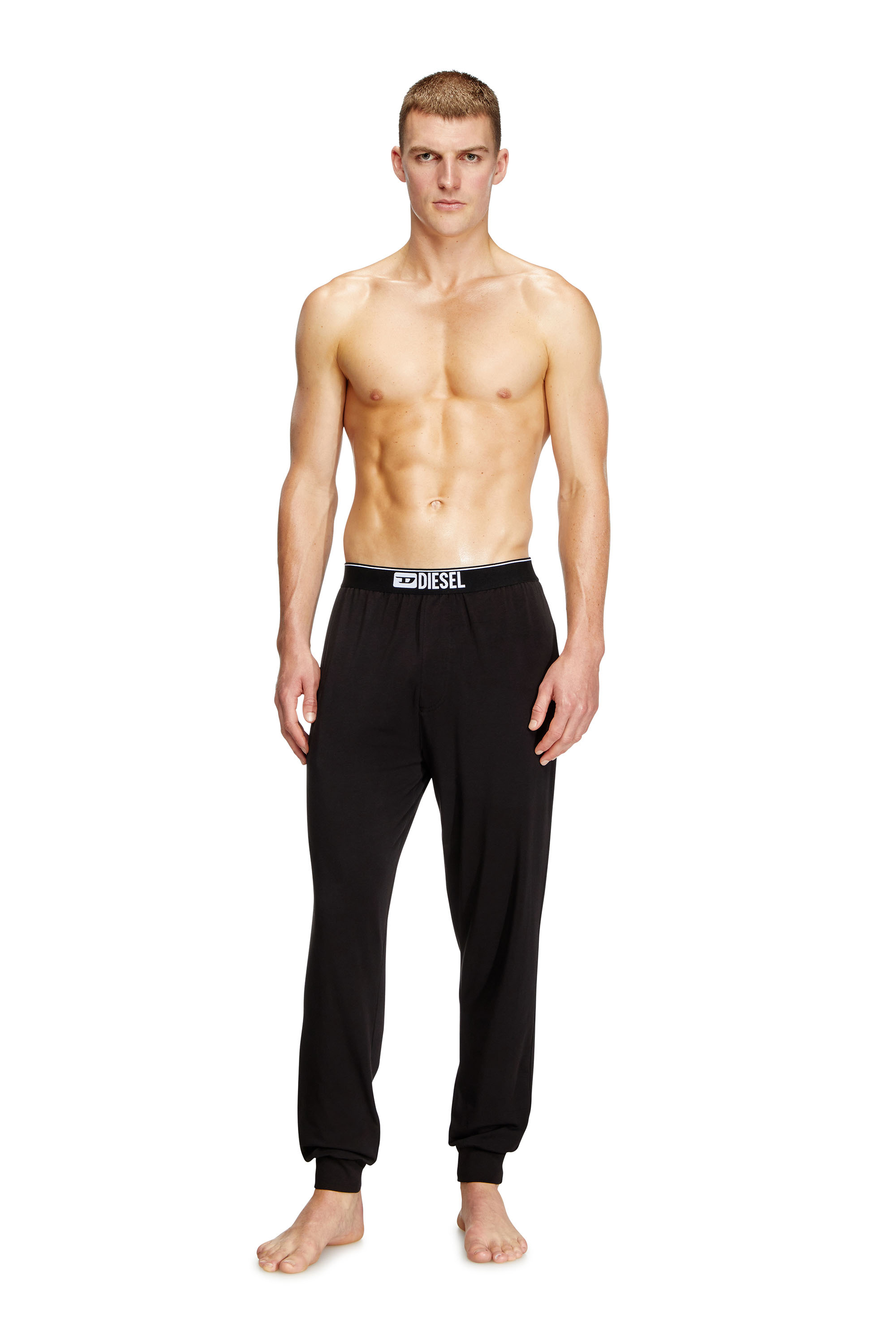 Diesel - JULIO-D-BOX, Man's Denim Division sweatpants in Black - 3