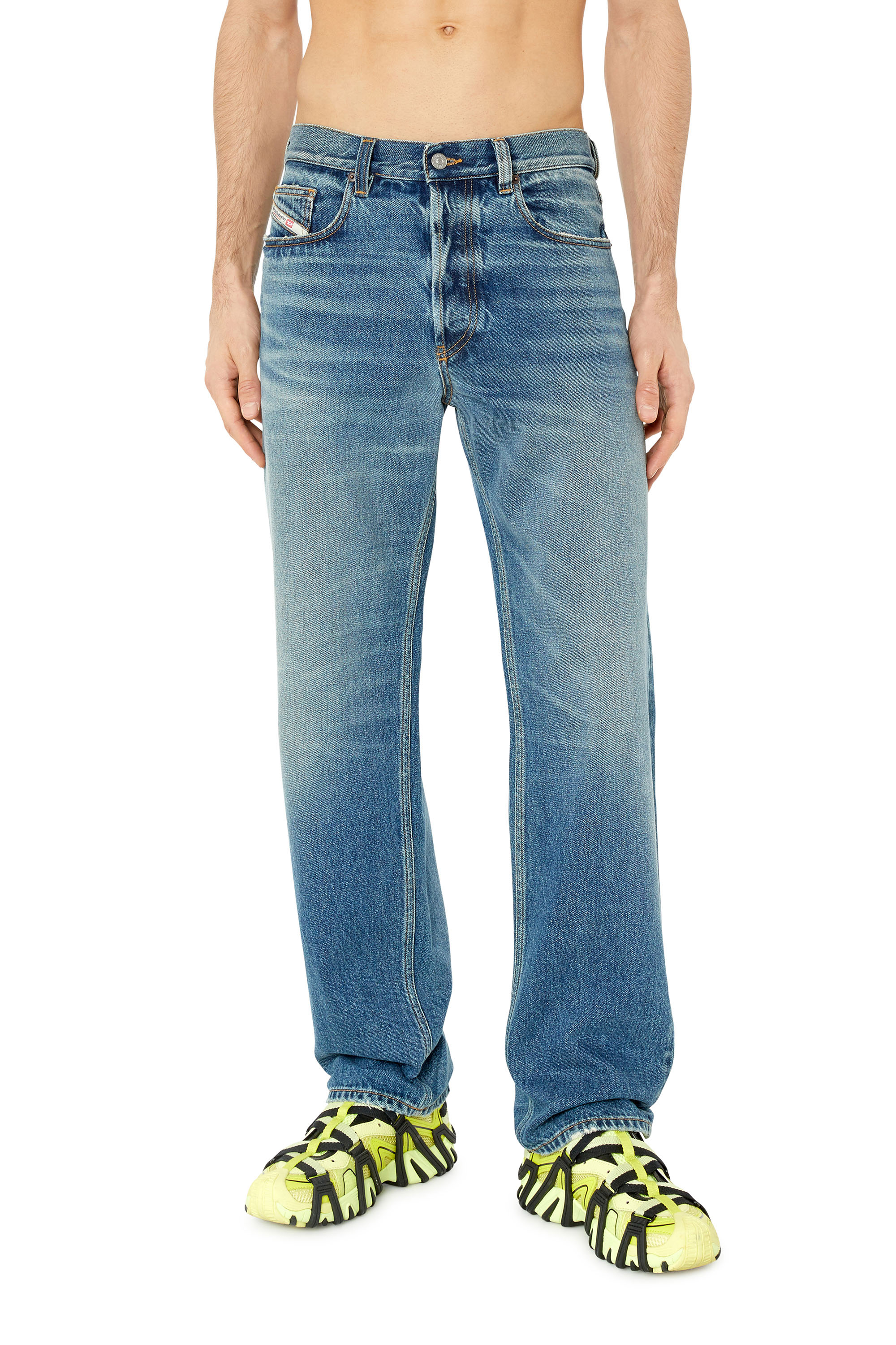 Diesel - 2010 D-Macs 09F02 Straight Jeans, Medium blue - Image 1