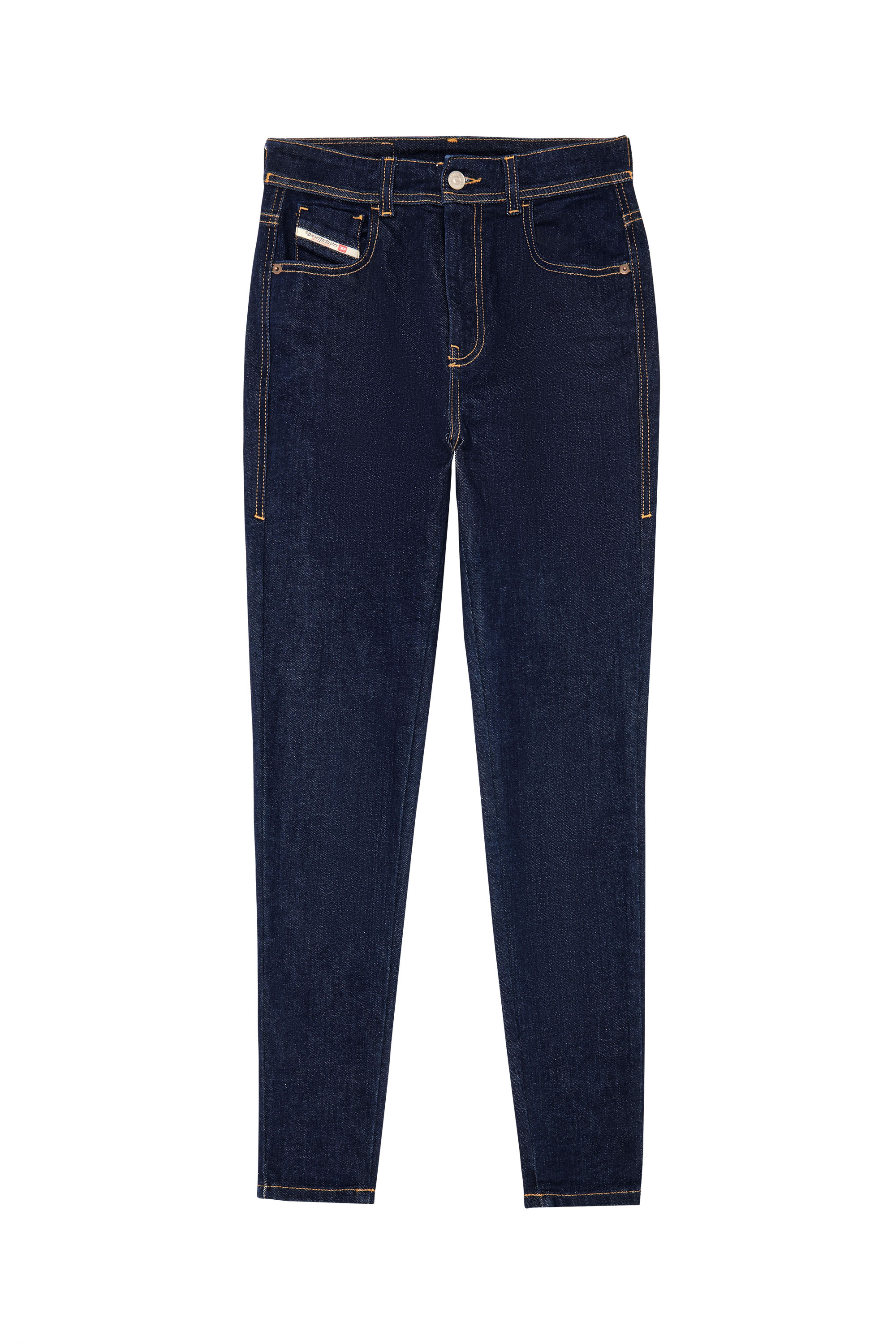 Diesel - Woman's Skinny Jeans 1984 Slandy-High Z9C18, Dark Blue - 2