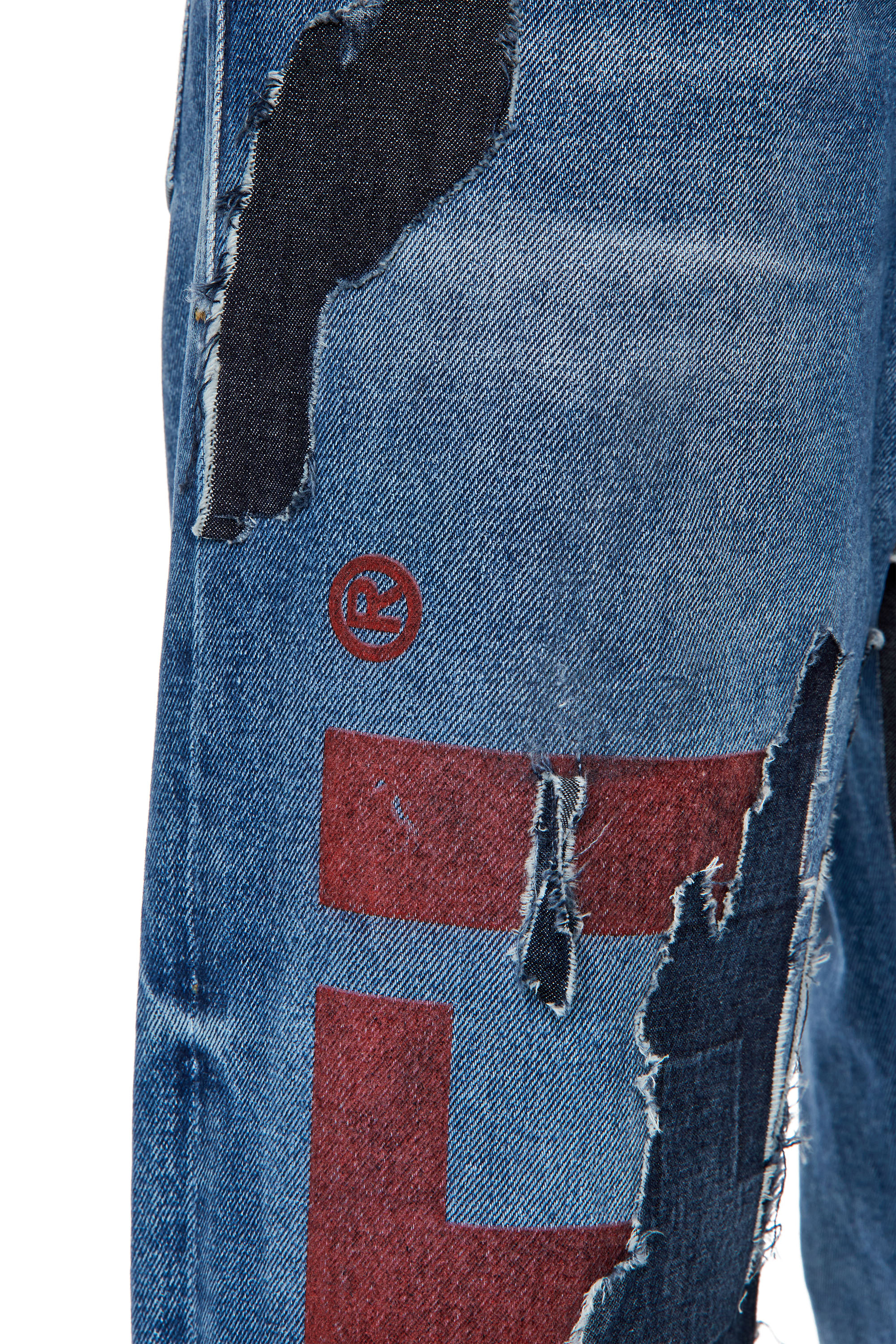 Diesel - 2010 D-Macs 09G77 Straight Jeans, Medium blue - Image 3