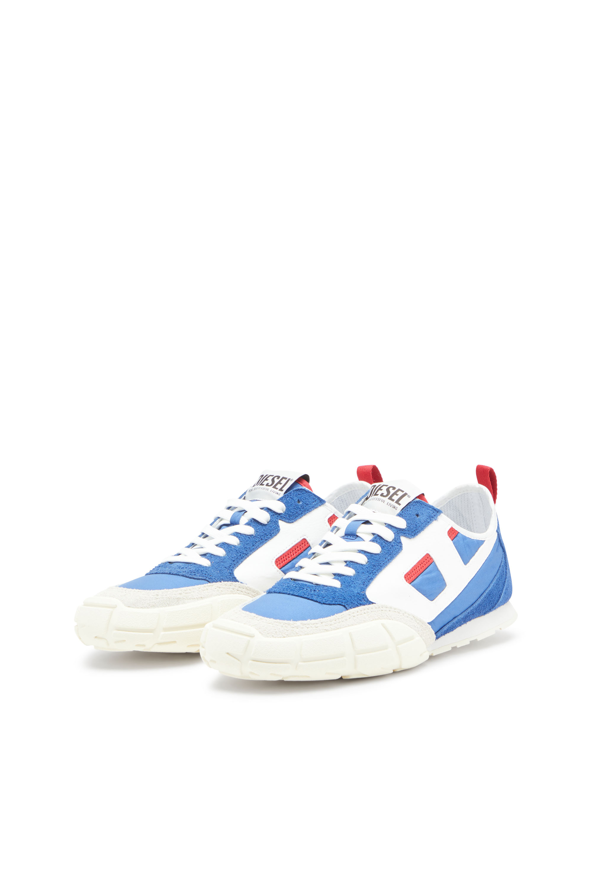 Men's S-Pagodha-Sneakers in leather, suede and ripstop