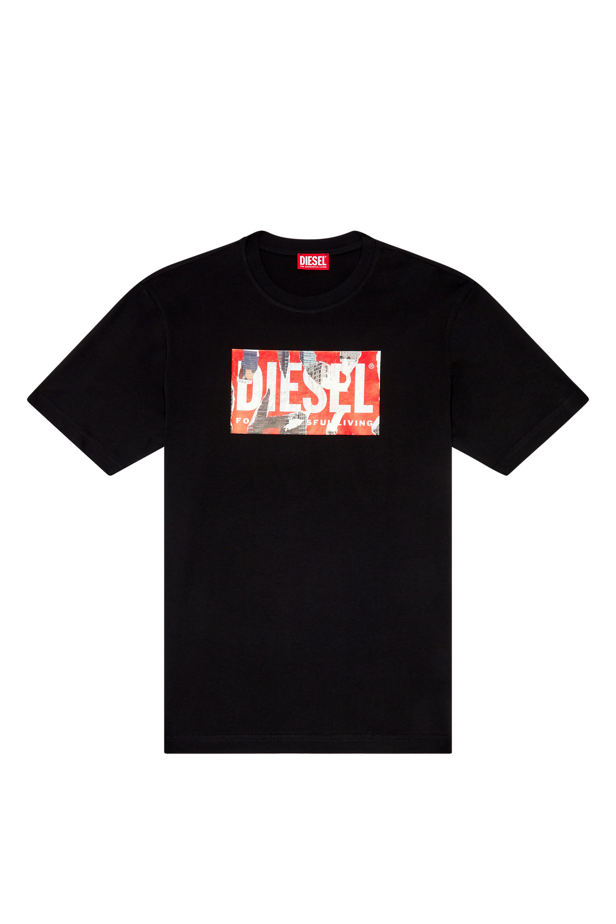 Diesel - T-JUST-L13, Black - Image 3