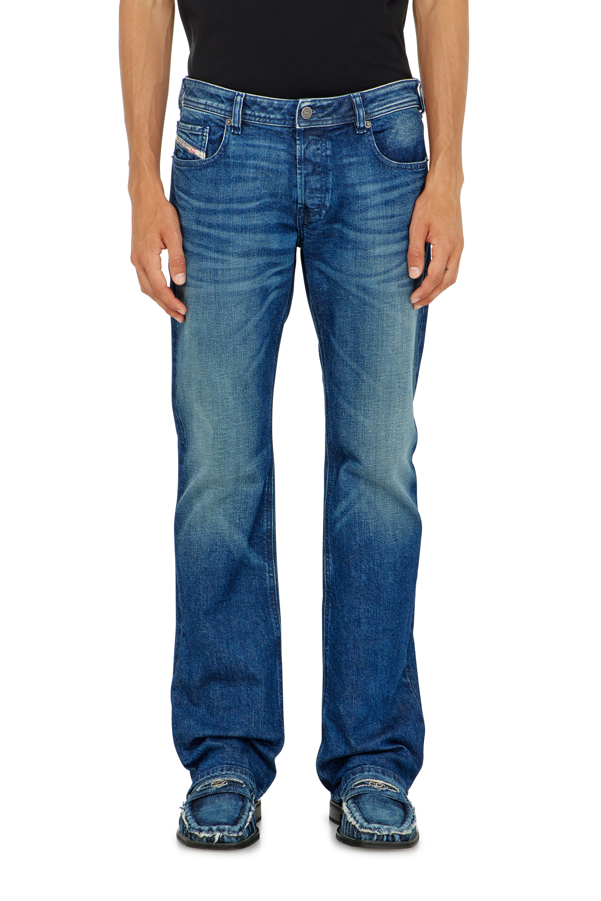 Diesel - Man's Bootcut Jeans 2007 Zatiny 09L51, Dark Blue - 4