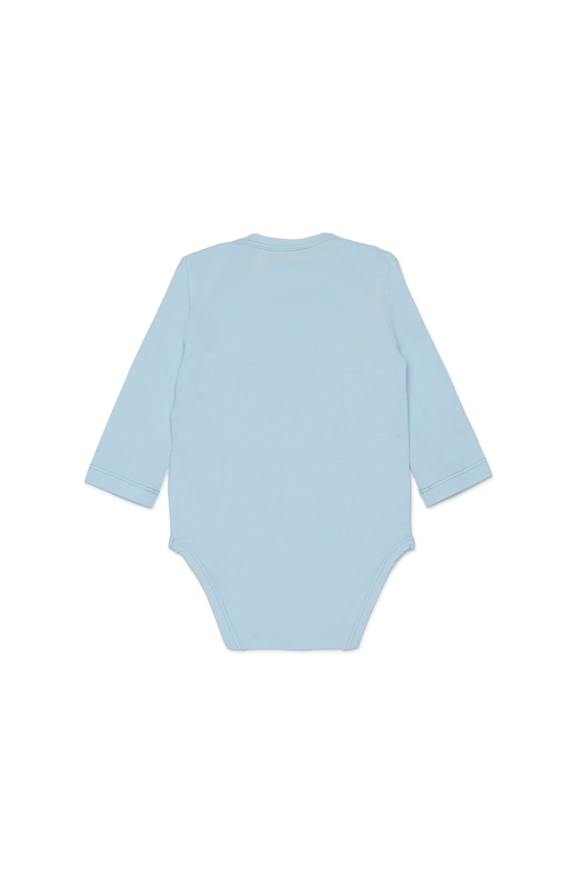 Diesel - UBBYBOX-NB, Unisex's Newborn set with doodle-logo print in Light Blue - 2