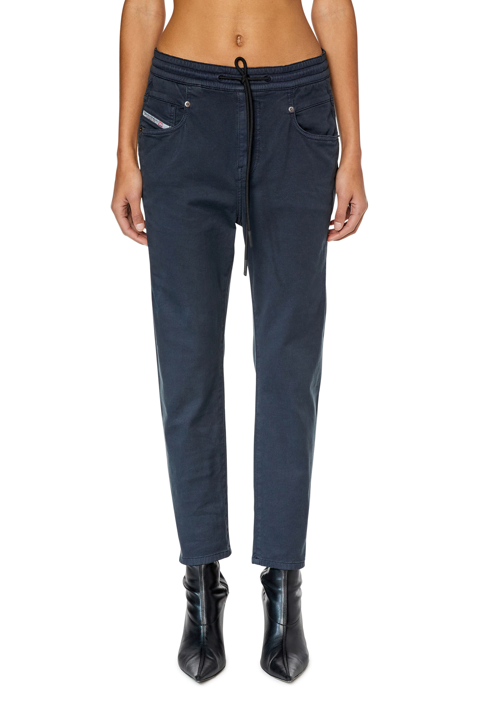 Diesel - Fayza JoggJeans® 068DY Boyfriend, Blue - Image 1