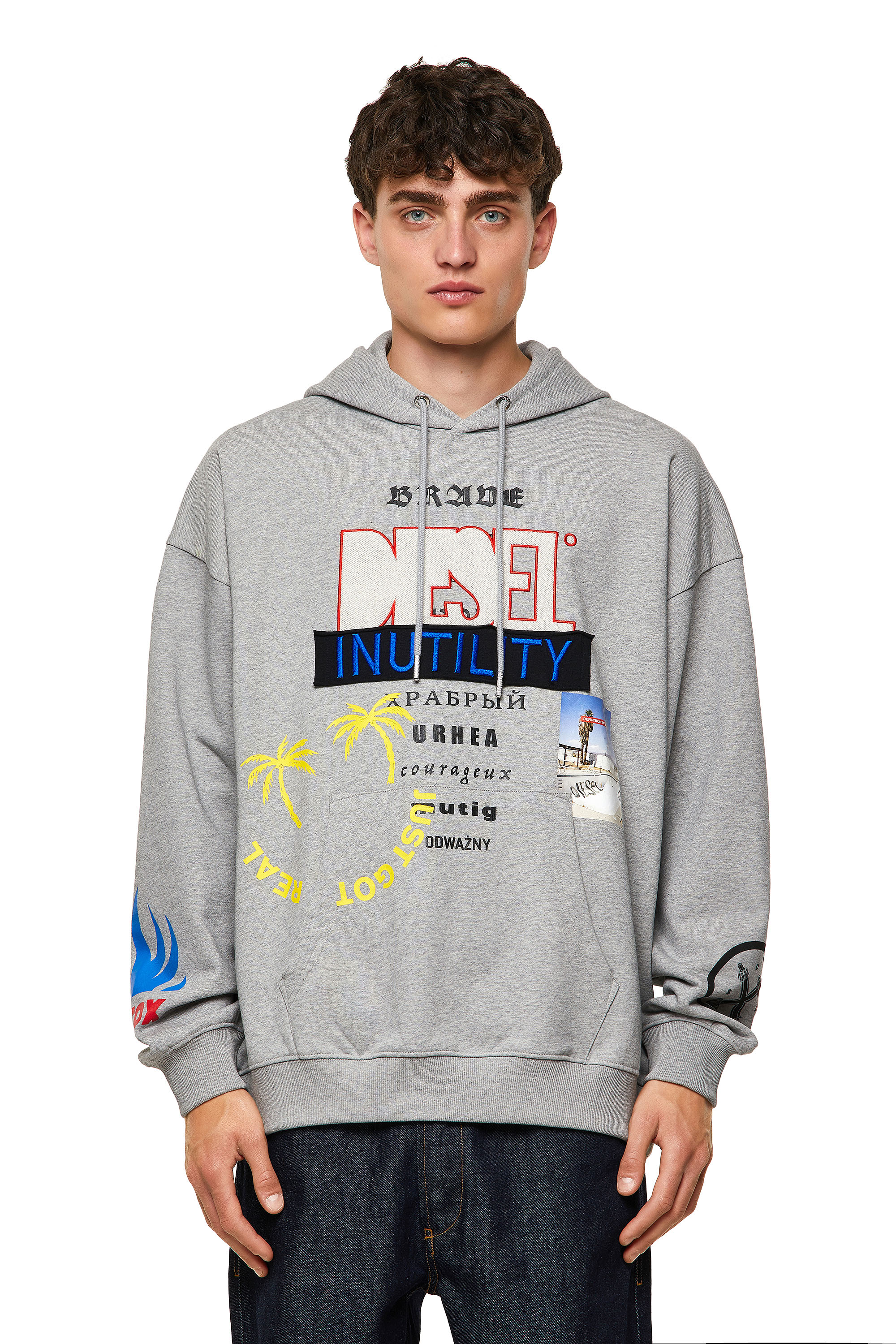 S-UMMER-B4, Grey - Sweaters