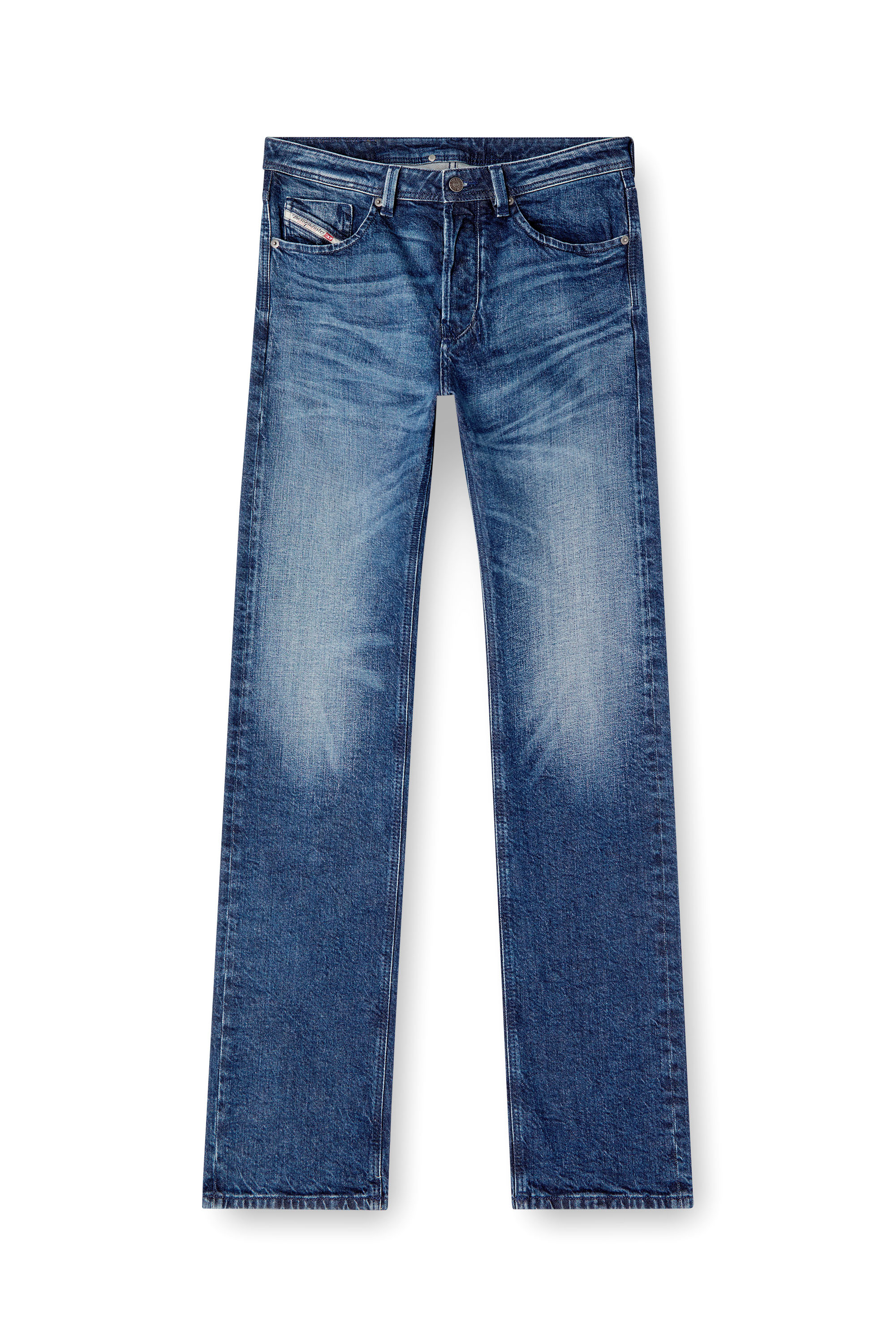Diesel - Man's Regular Jeans 1985 Larkee 09L51, Dark Blue - 2