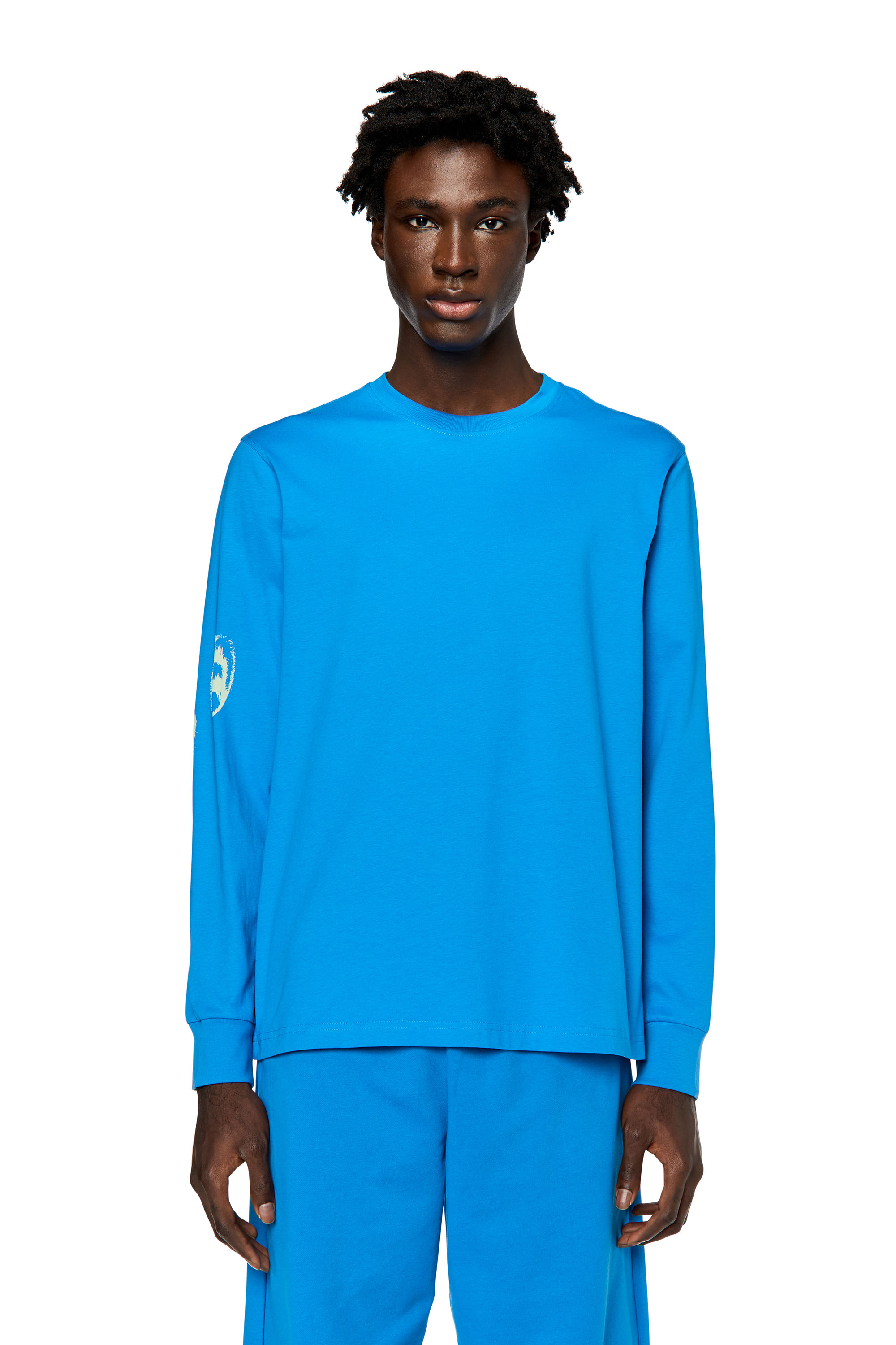 Diesel - T-JUST-LS-G3, Medium blue - Image 1