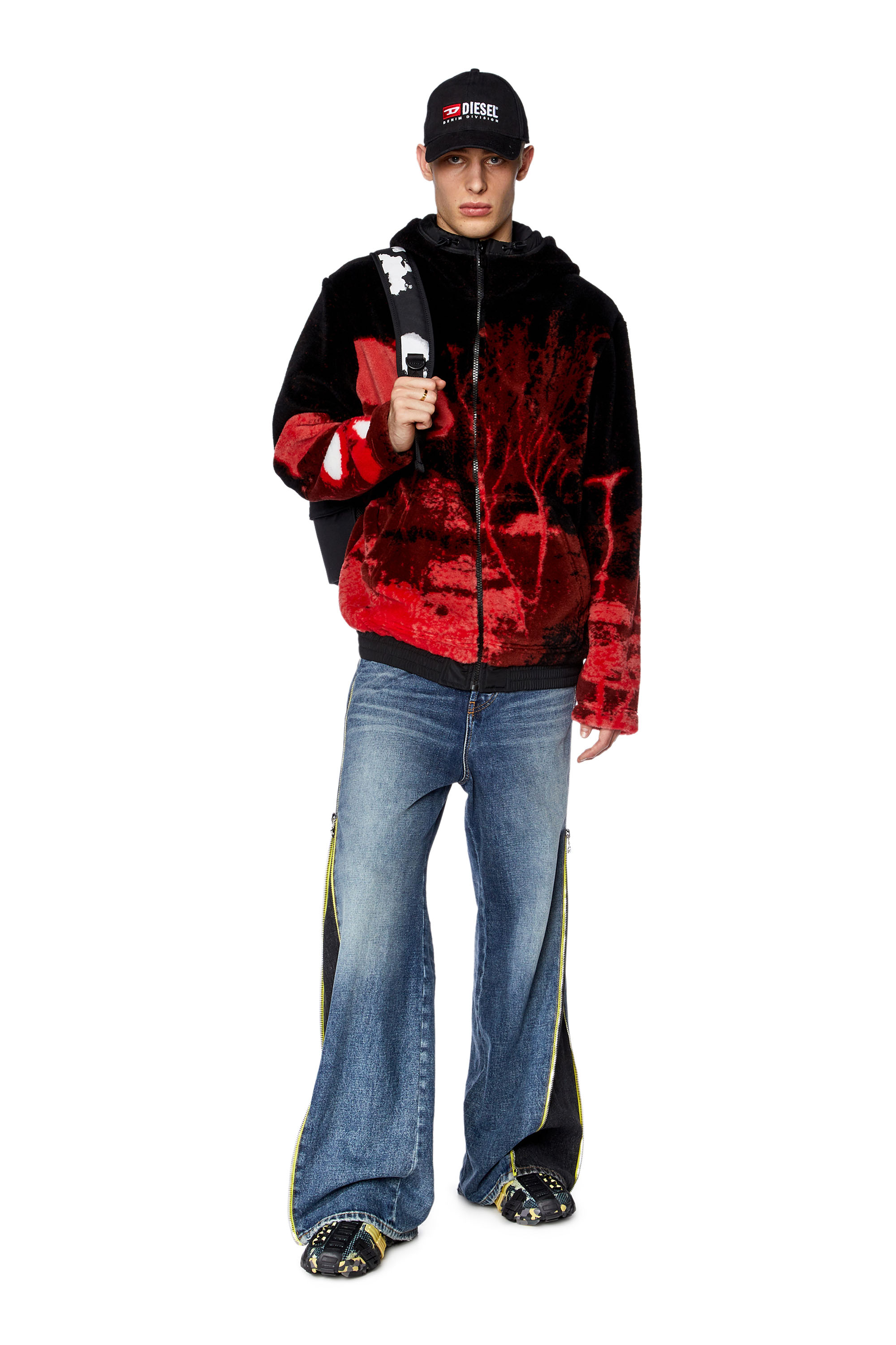 Diesel - S-MONTY, Red/Black - Image 2