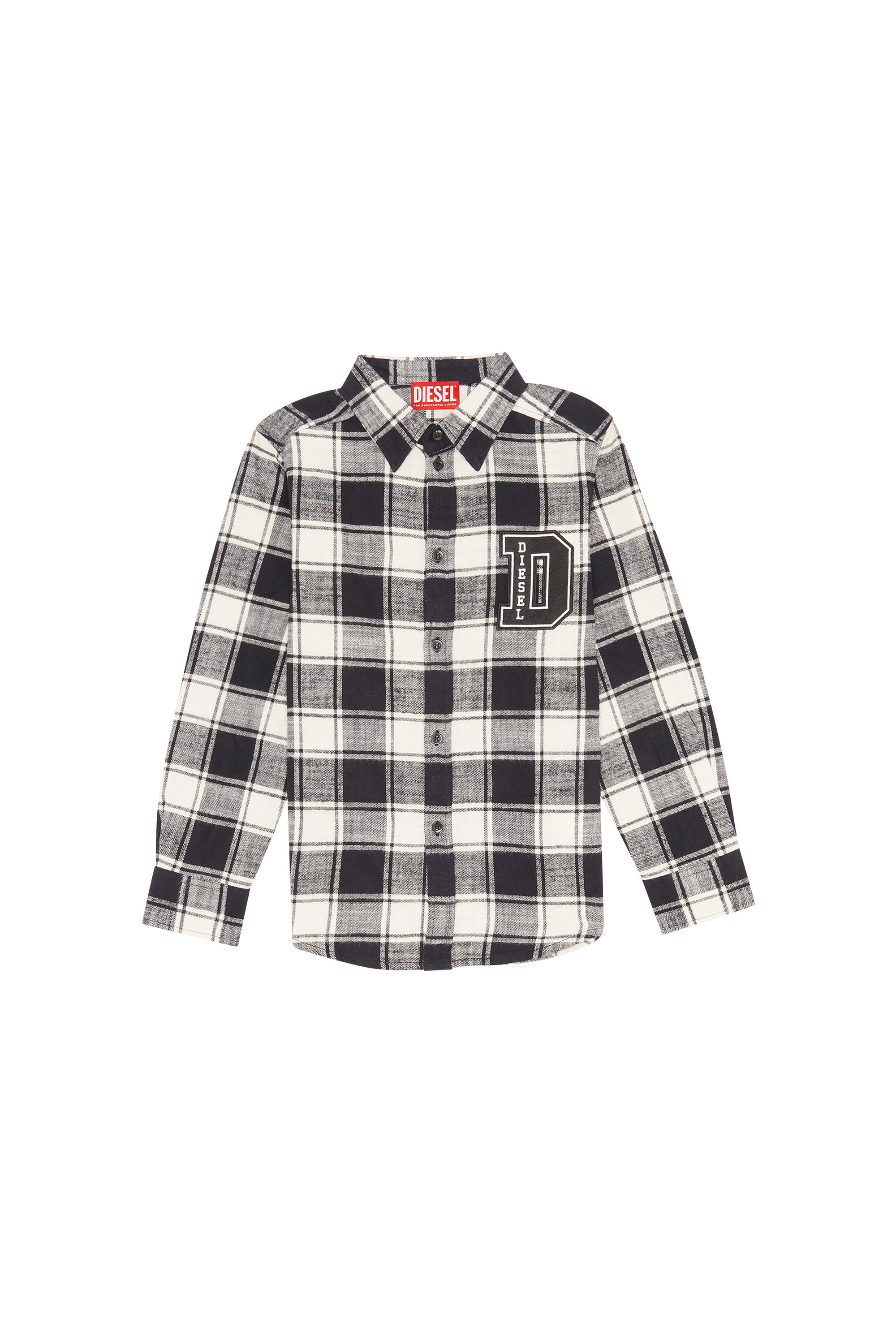 diesel plaid shirt