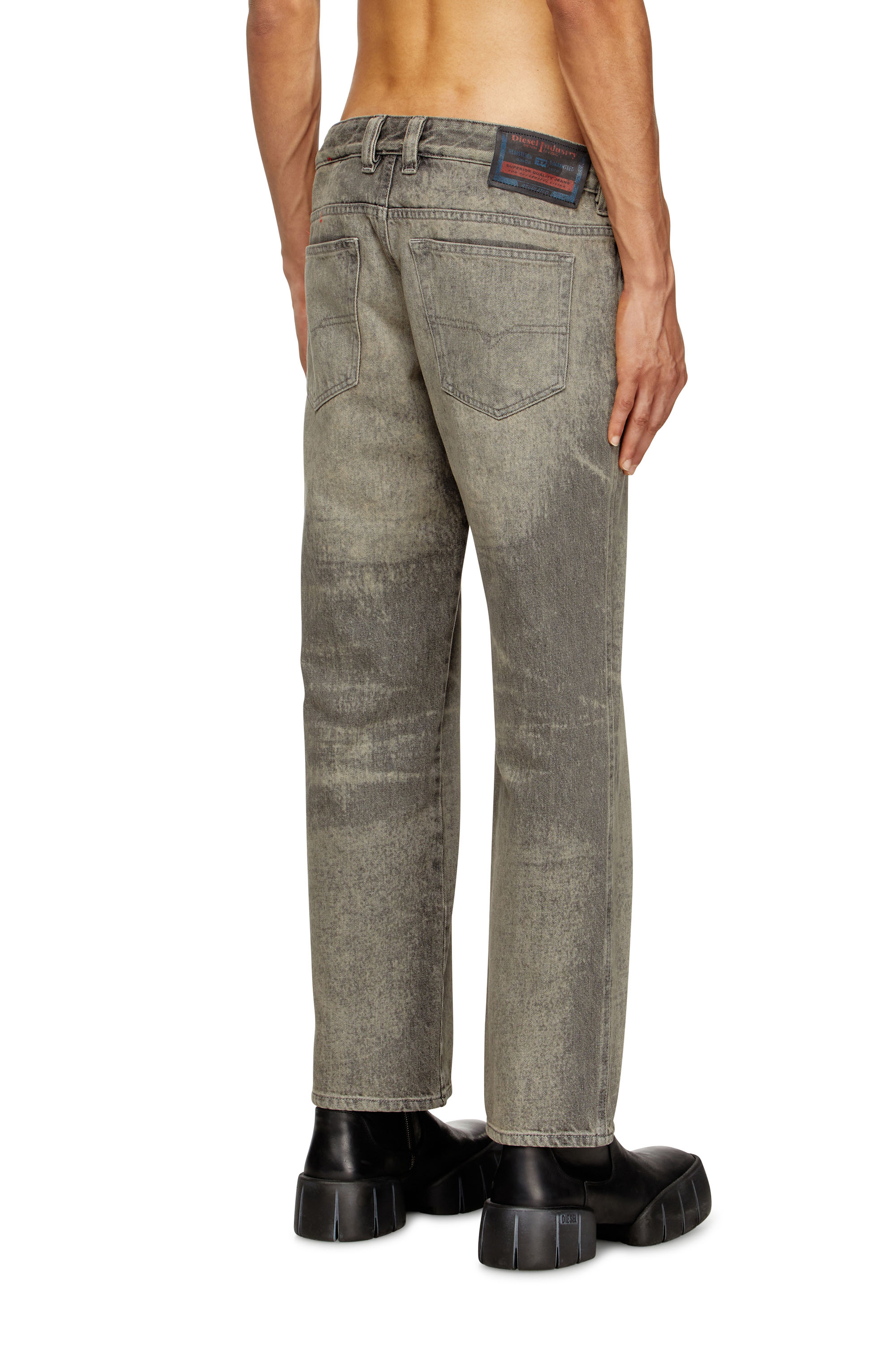 Regular Jeans D-Im 007DR, Grey Diesel - Man's Regular Jeans D-Im 007DR, Grey - 4