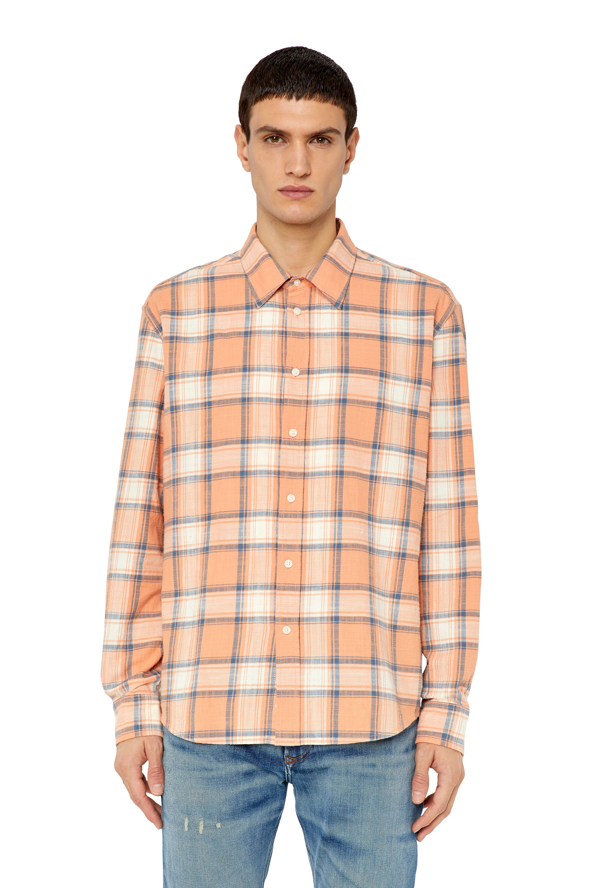 diesel plaid shirt
