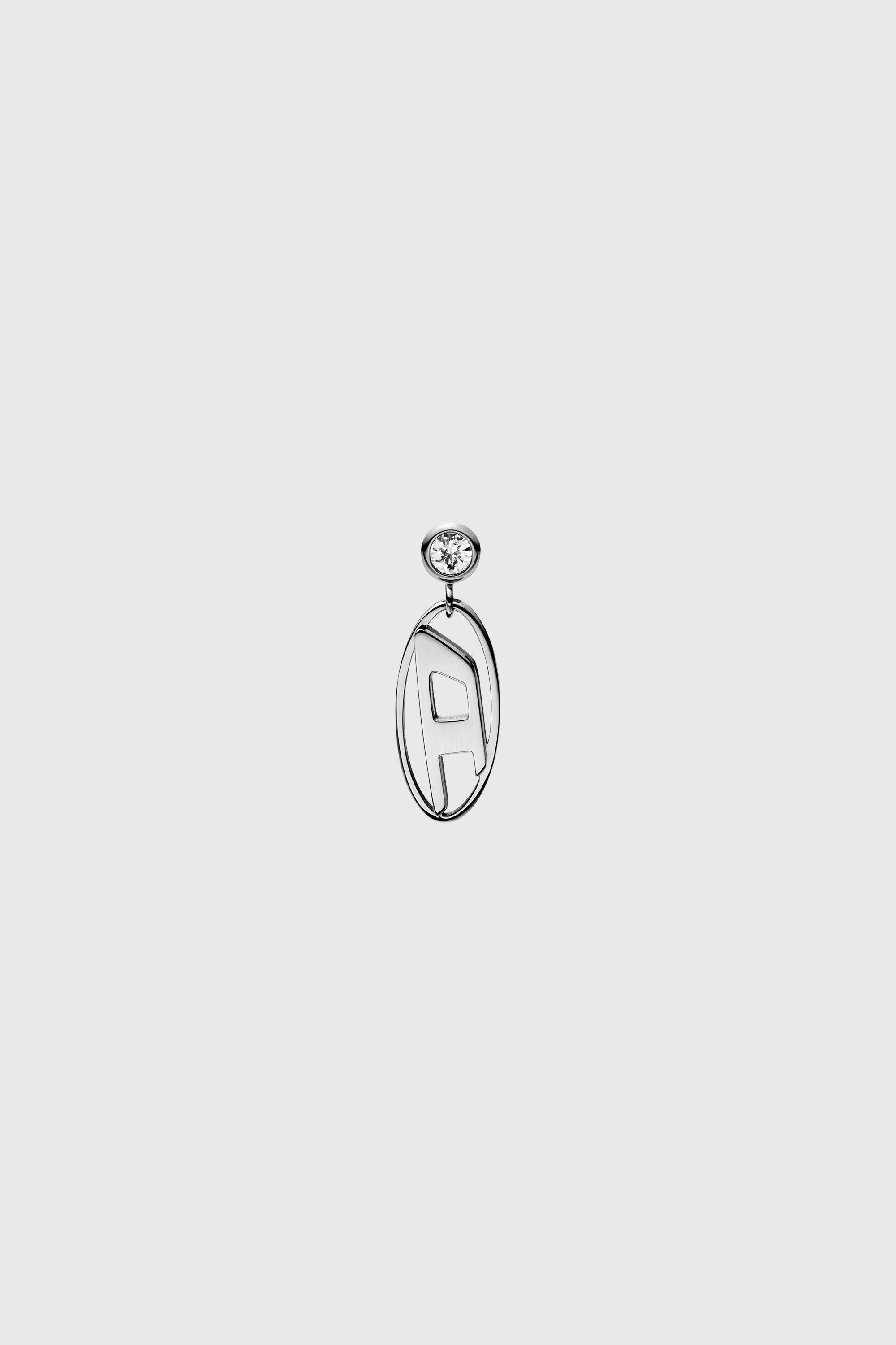 Diesel - DX1655040 JEWELLERY, Unisex's Stainless steel drop earring in Silver - 2